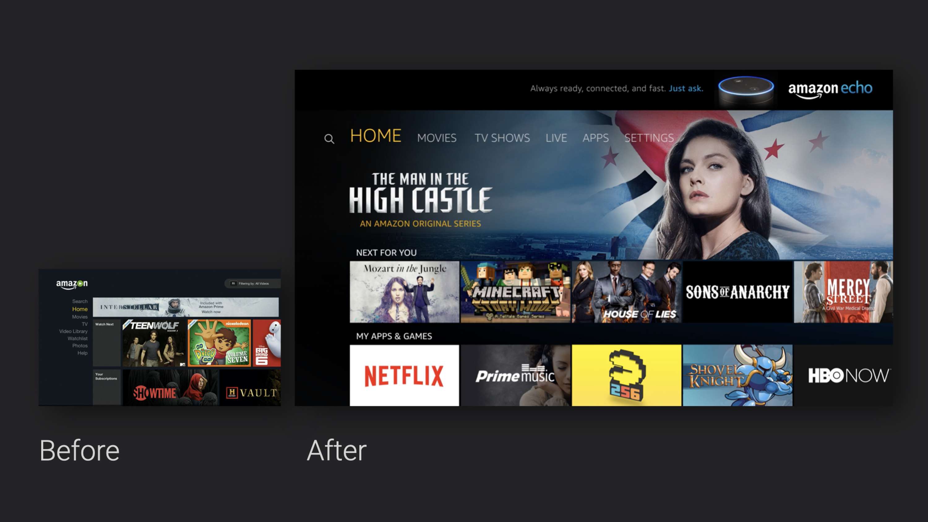 Amazon Video Next Generation TV Experience by Lena Chun