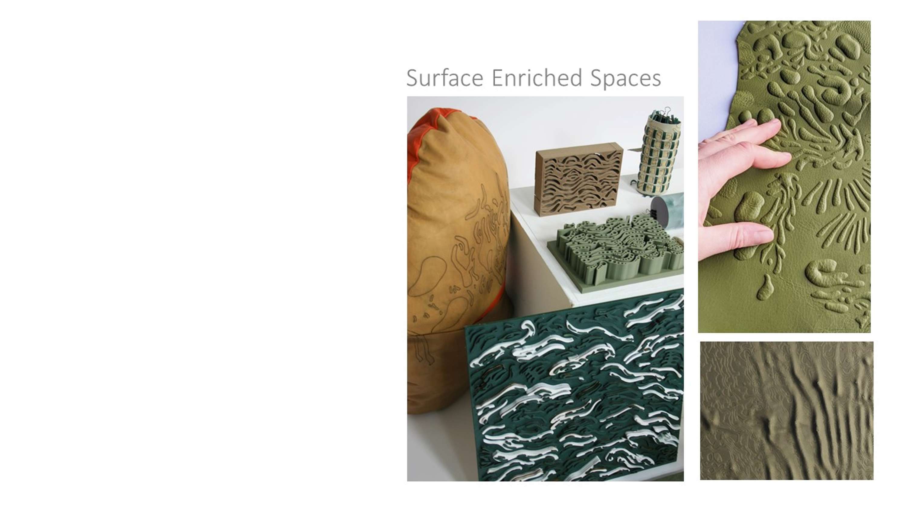 Surface Enriched Spaces by Emily Bagshaw