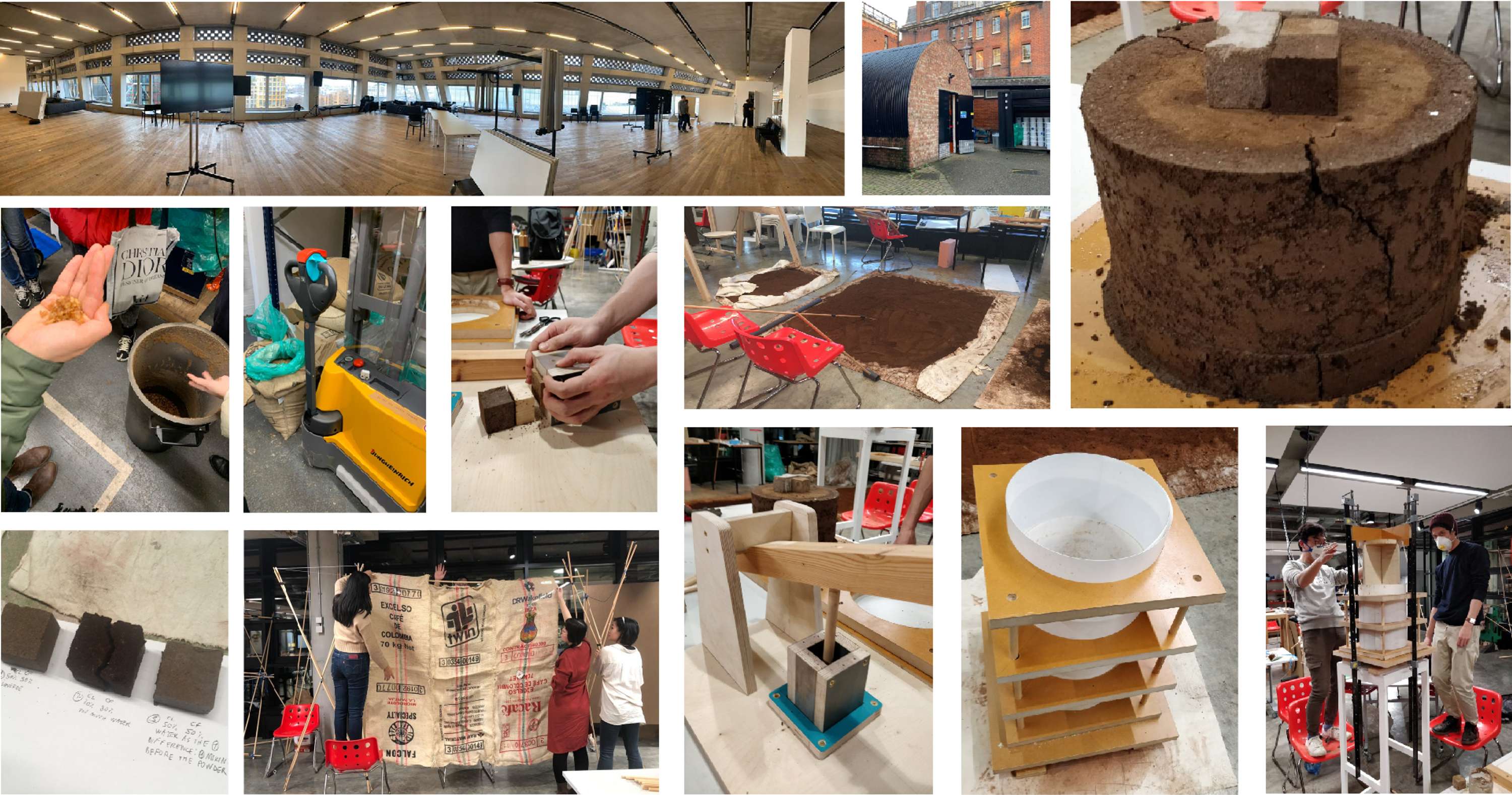 Tate Exchange: Power of material - coffee by HSIU CHI LEE