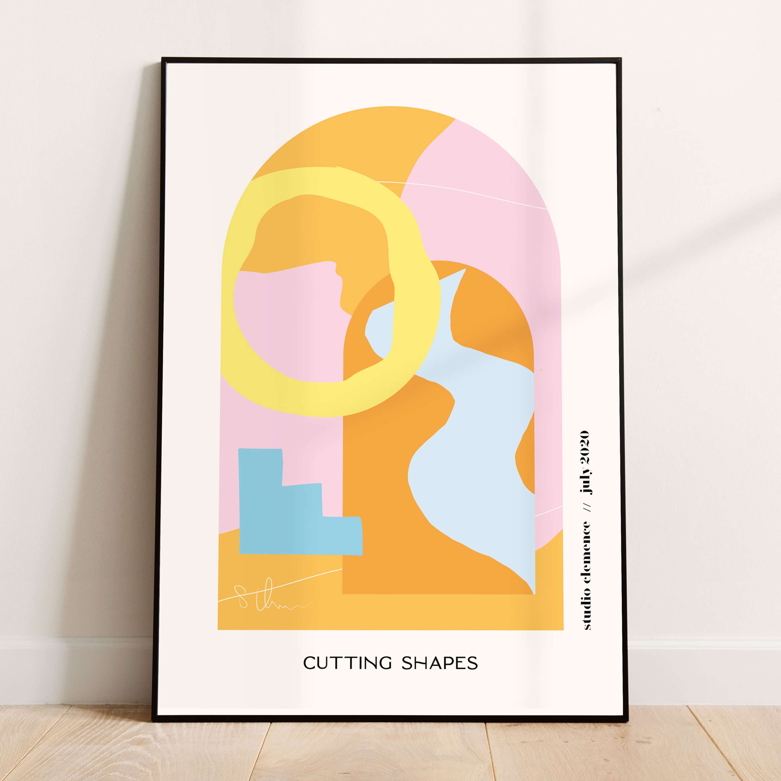 Studio Clemence: Cutting Shapes Collection by Sophie Clemence