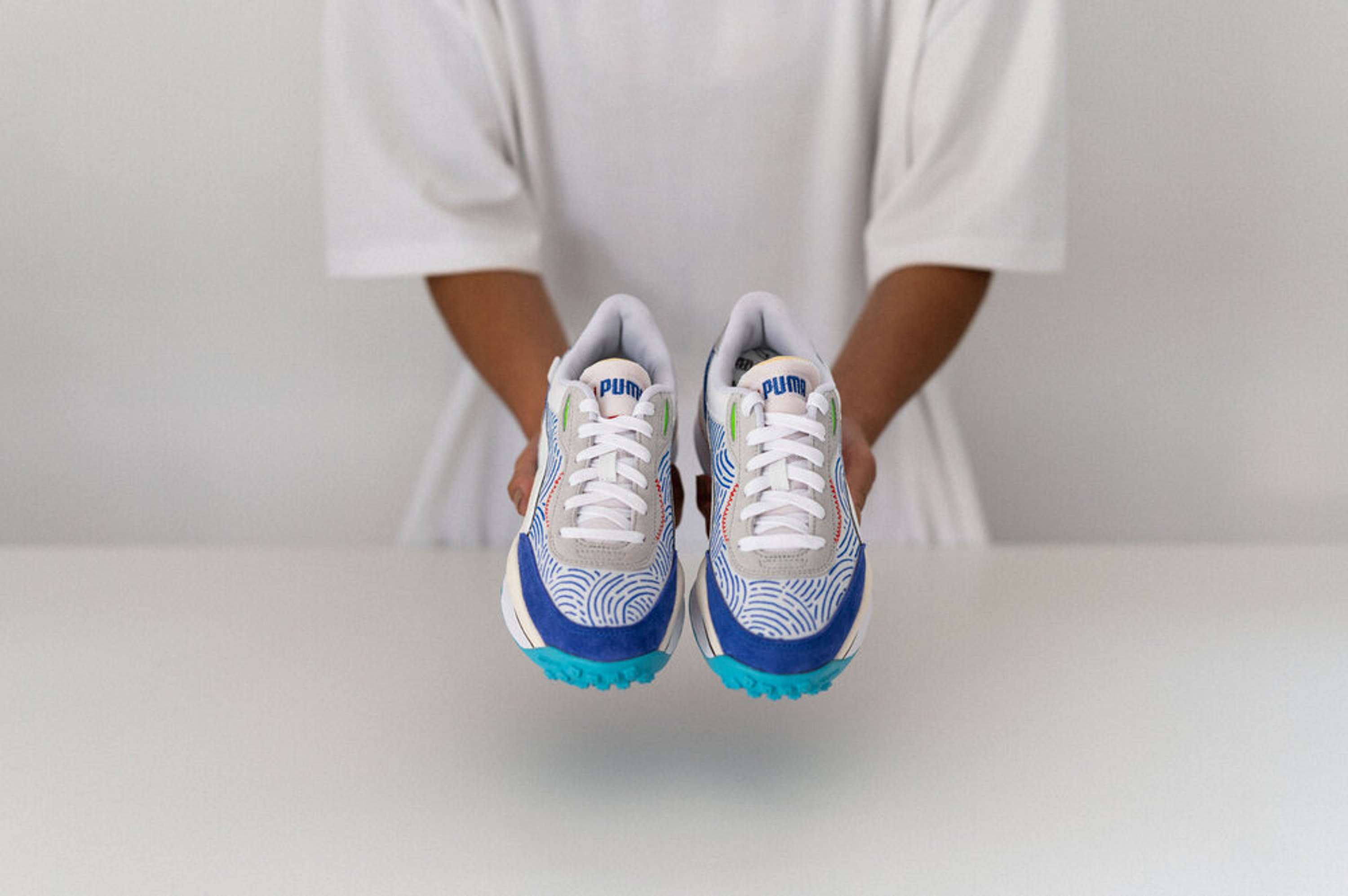 Puma x NHS - product customisation by Rav Rayet