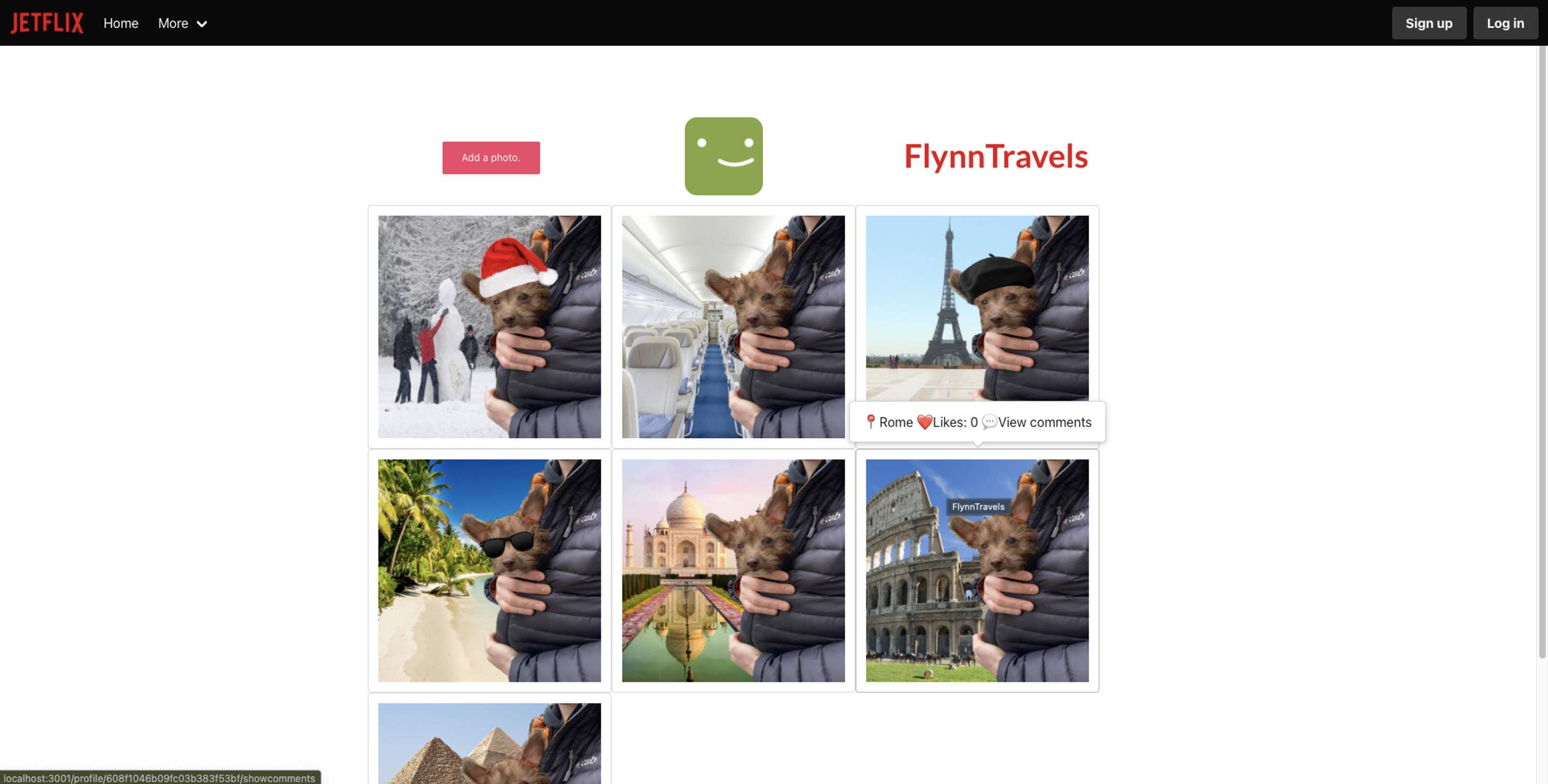 Project 3: Jetflix by Justine Solano