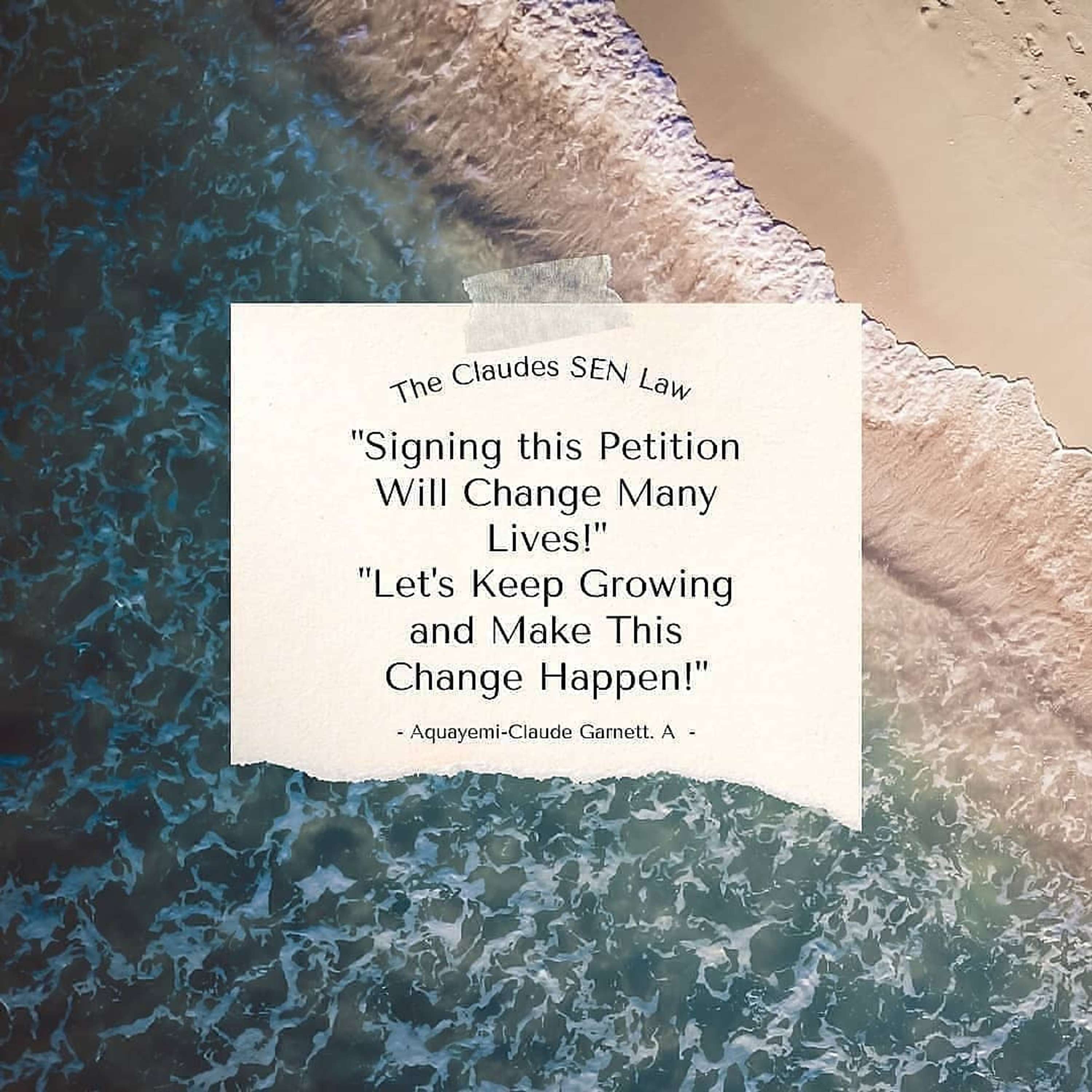 Important Message for Taking Action by Aquayemi-Claude Garnett Akinsanya