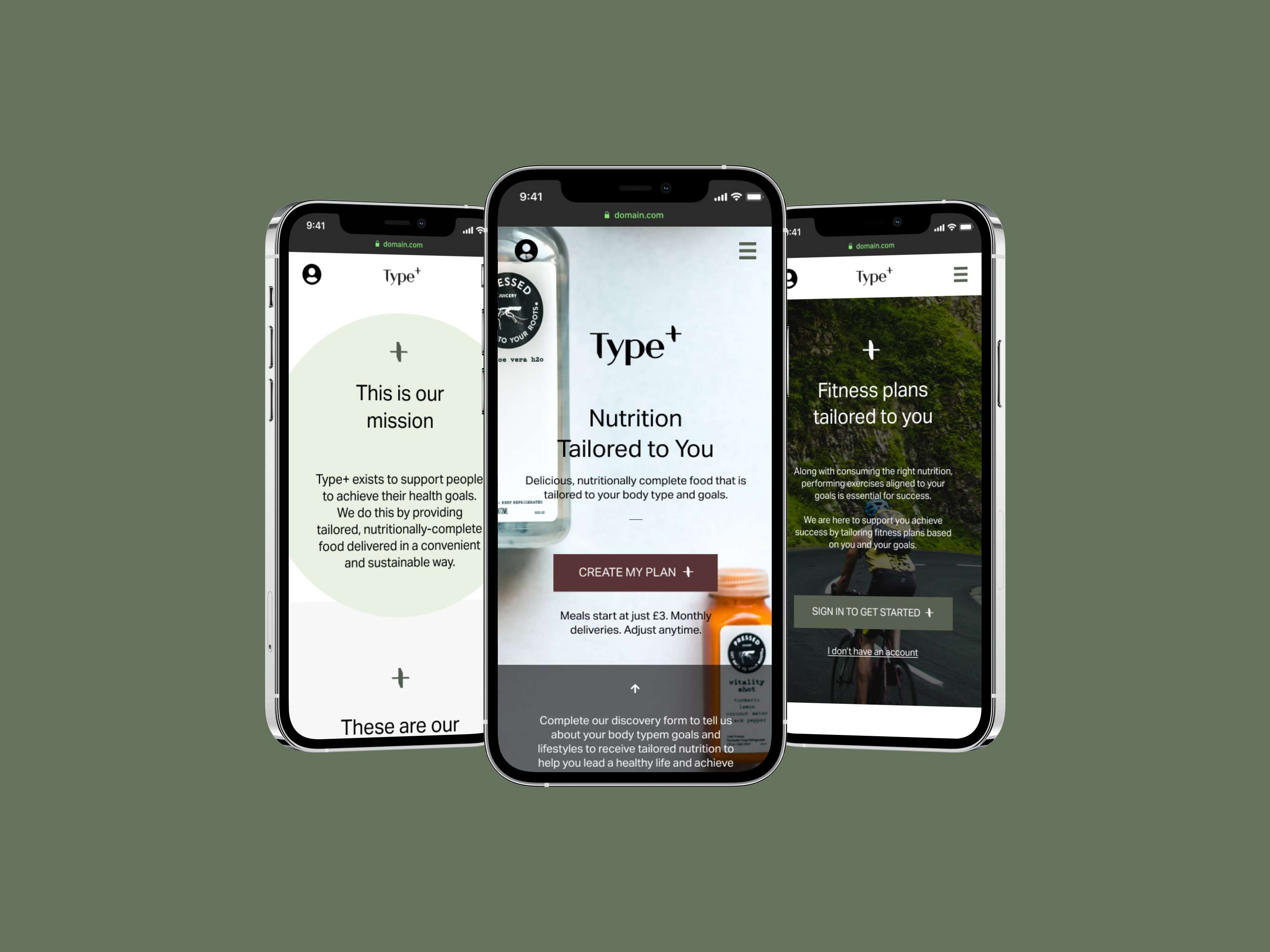 Type+ web design and development by Greta Rimdziute