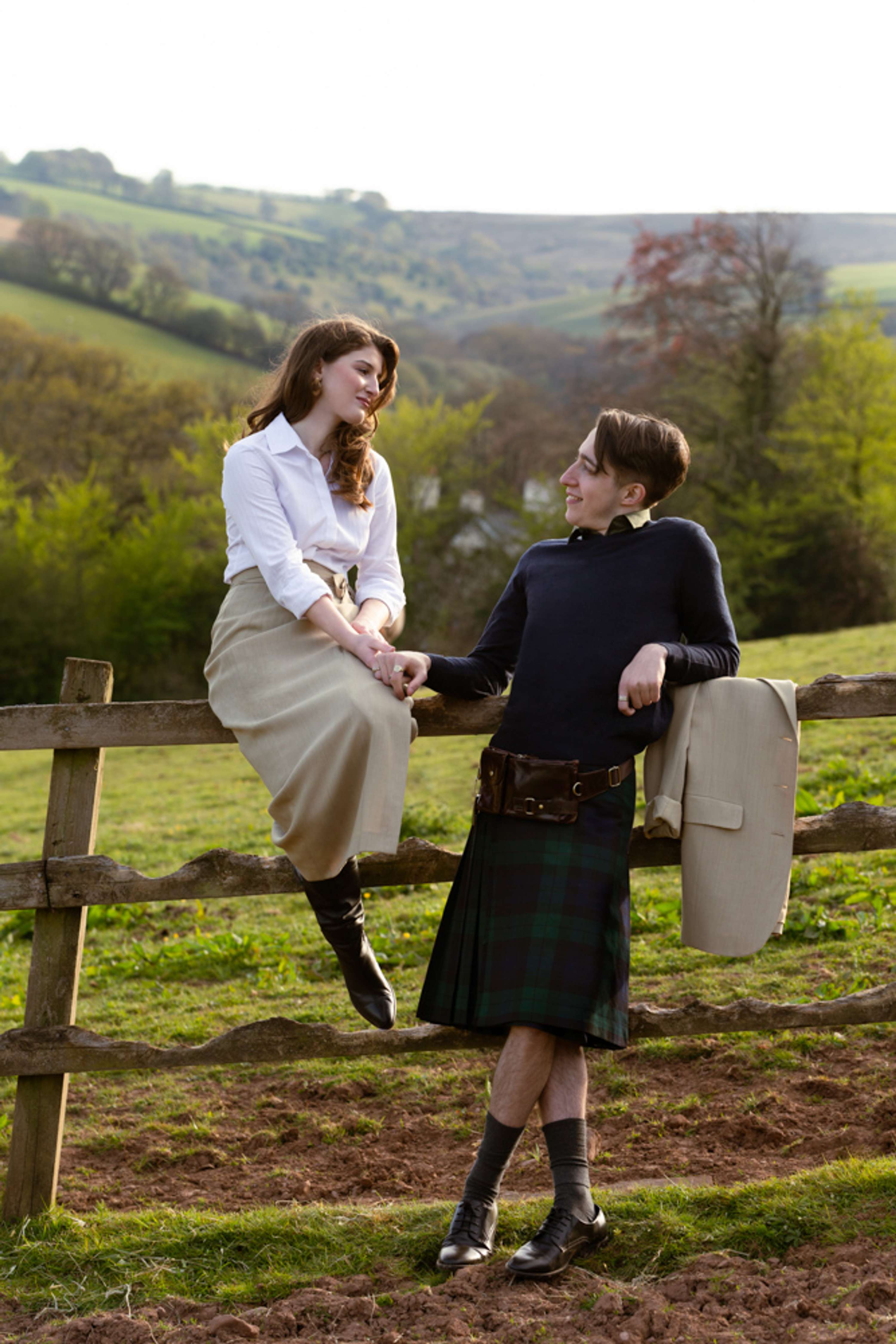 A Royal Afternoon Walk Editorial by Victoria Hughes