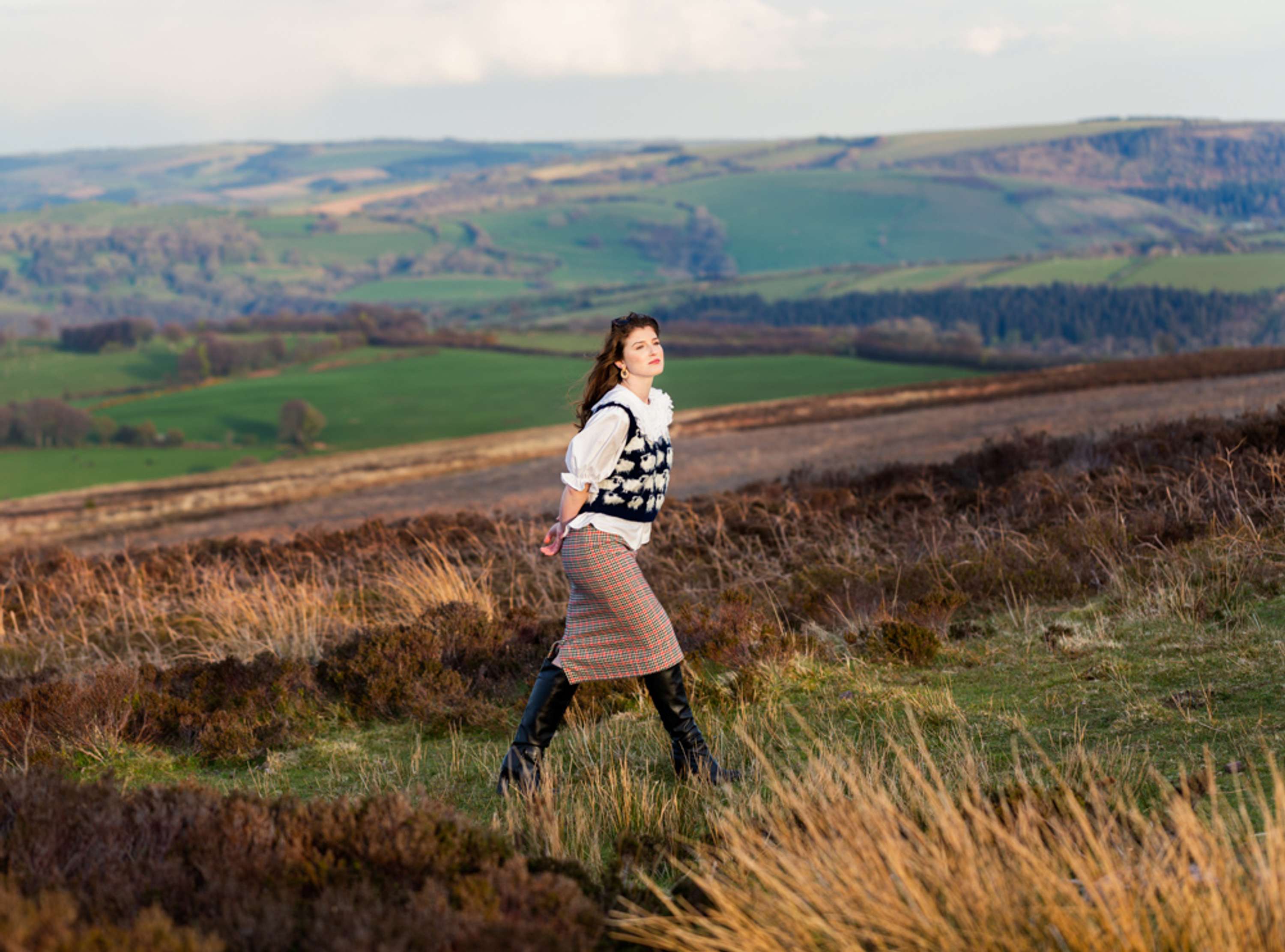 A Royal Afternoon Walk Editorial by Victoria Hughes