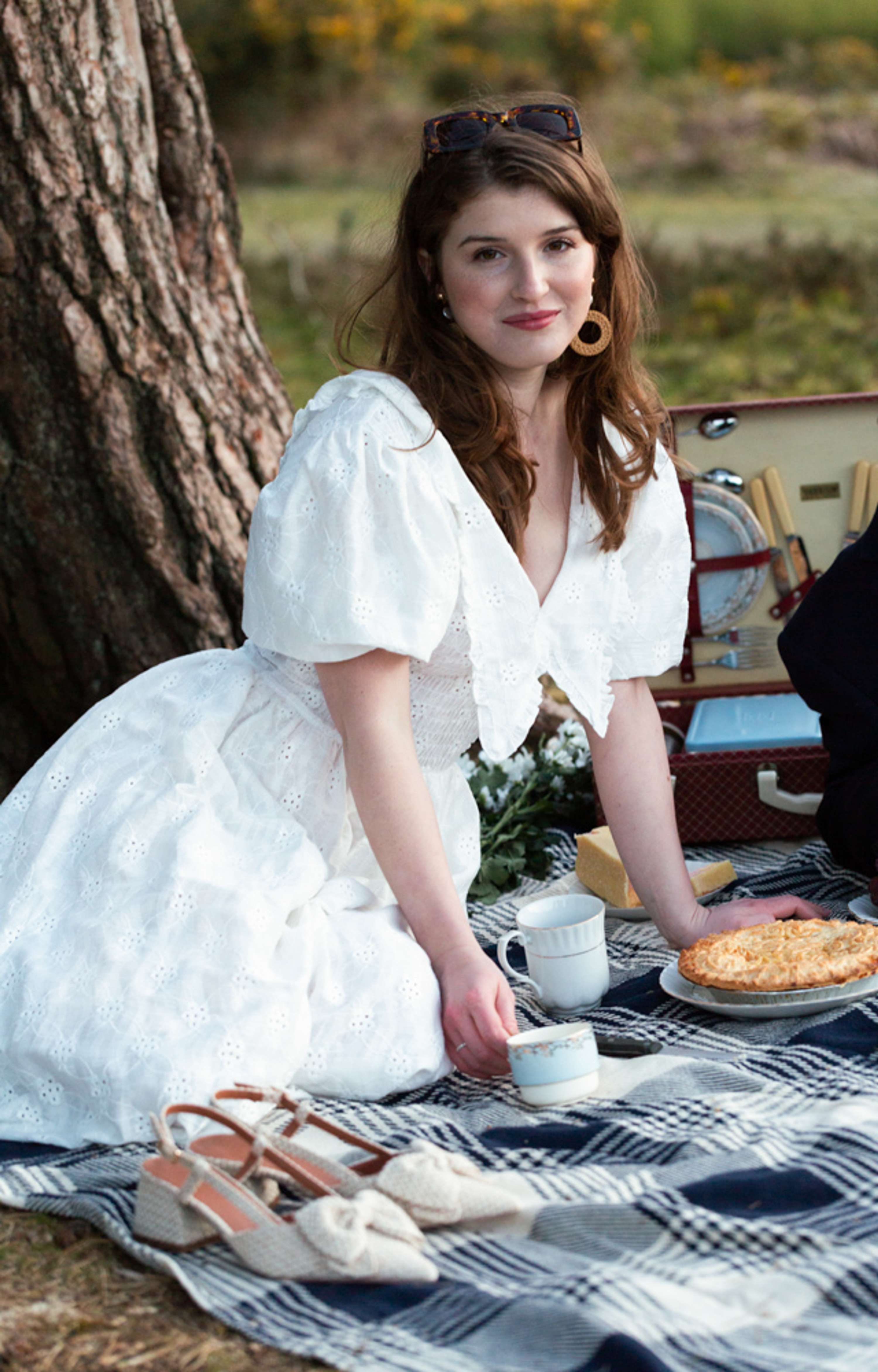 A Royal Afternoon Walk Editorial by Victoria Hughes