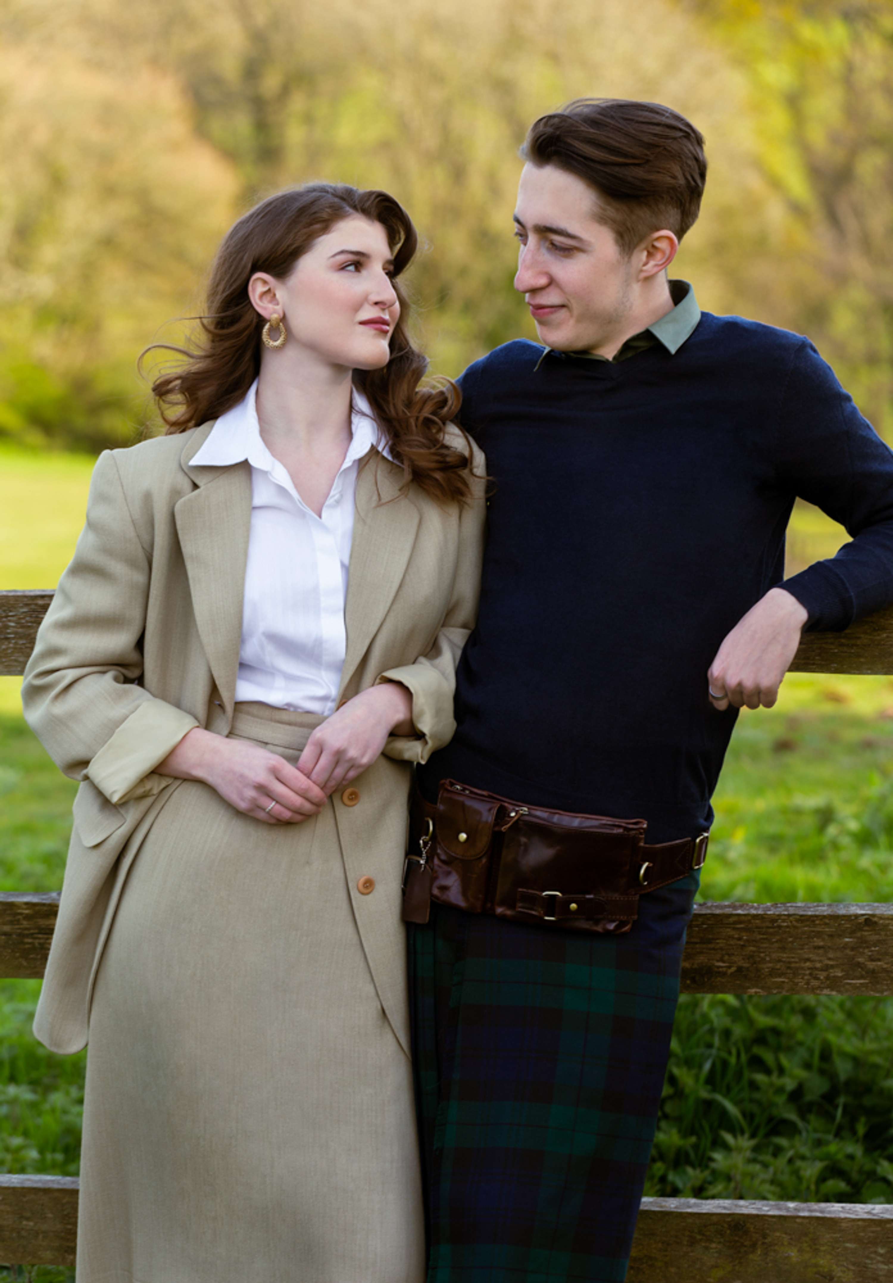 A Royal Afternoon Walk Editorial by Victoria Hughes
