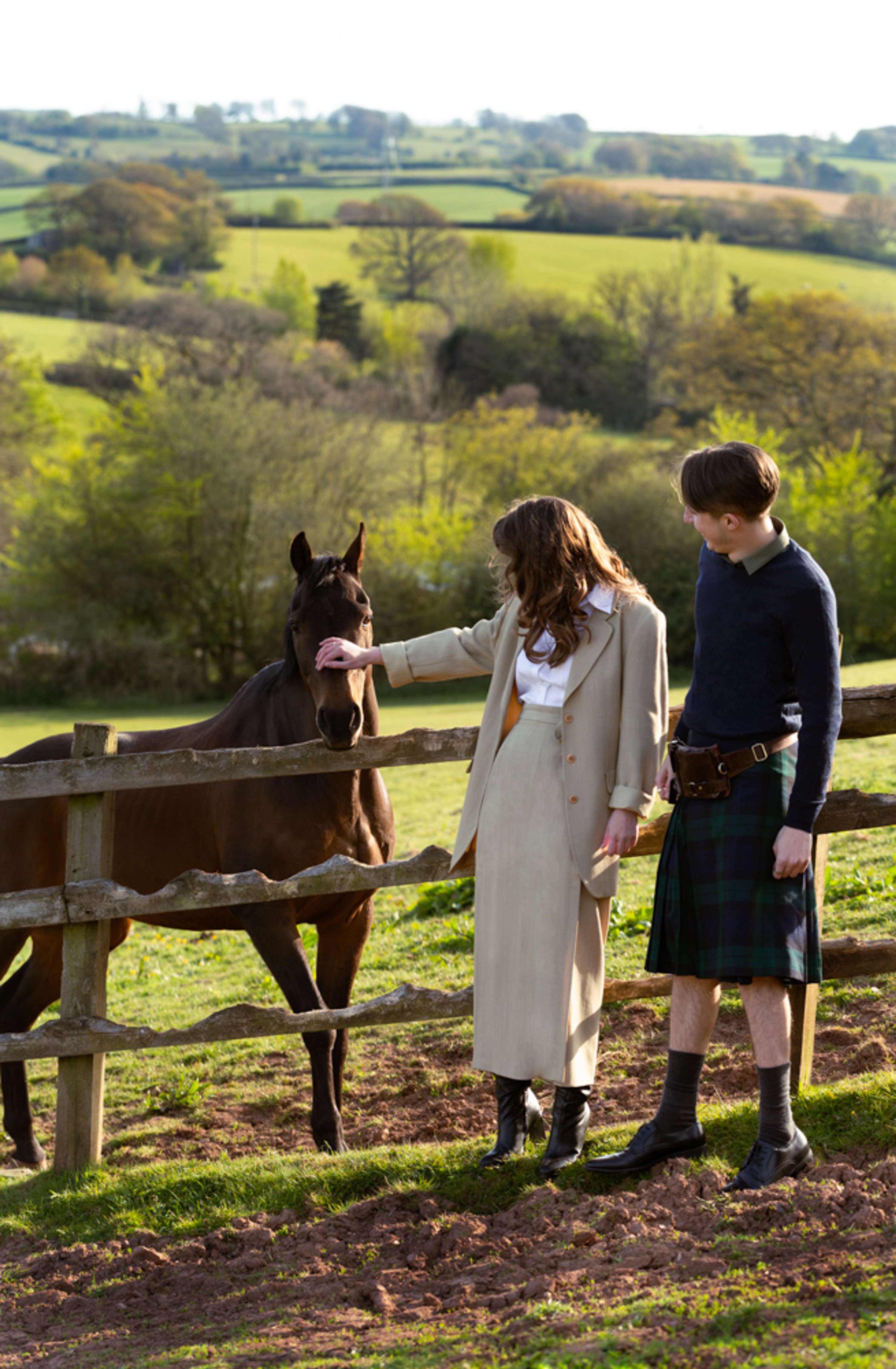 A Royal Afternoon Walk Editorial by Victoria Hughes