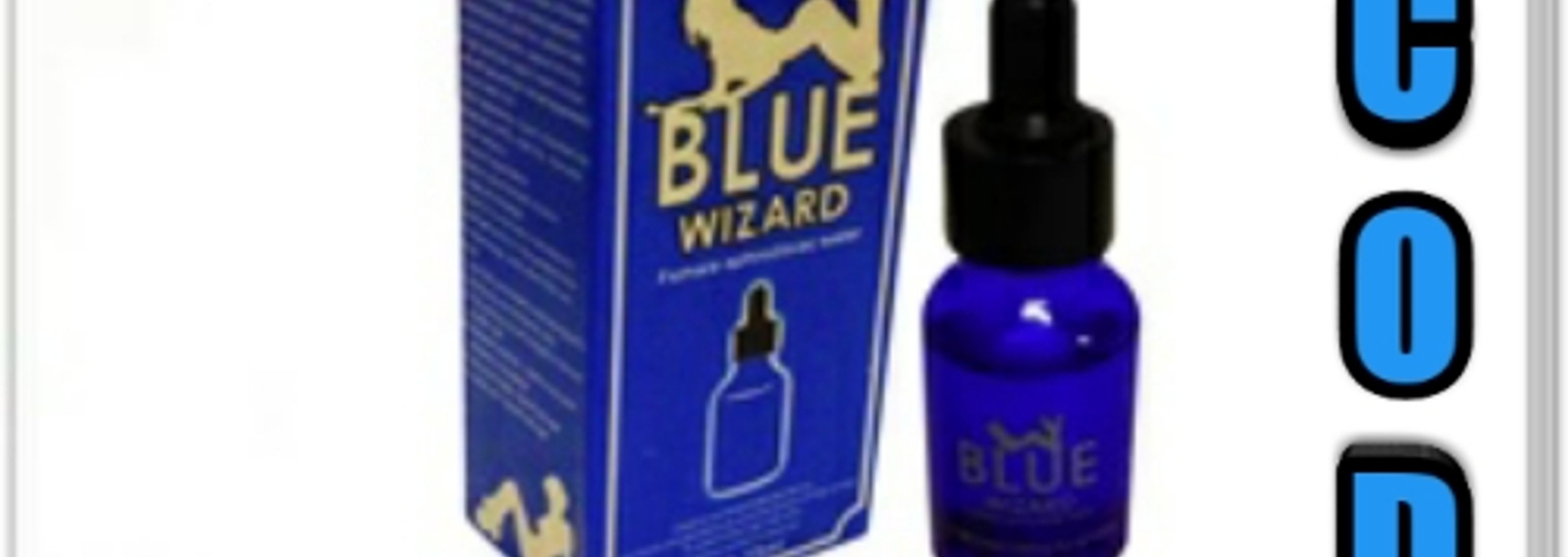 Blue wizard drops