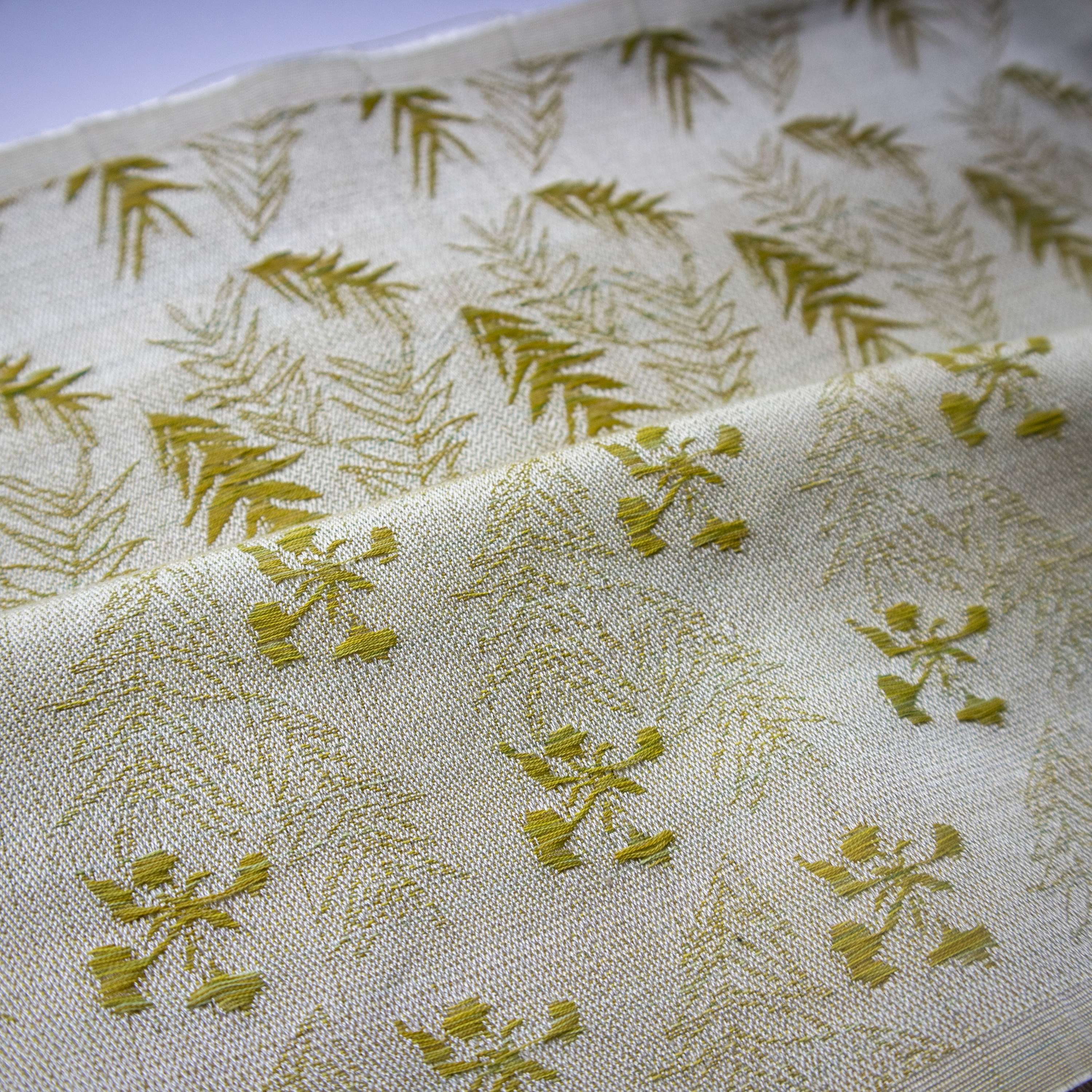 Unravelling the Threads of Identity through Textiles: Jacquard Collection by Leonie Edmead
