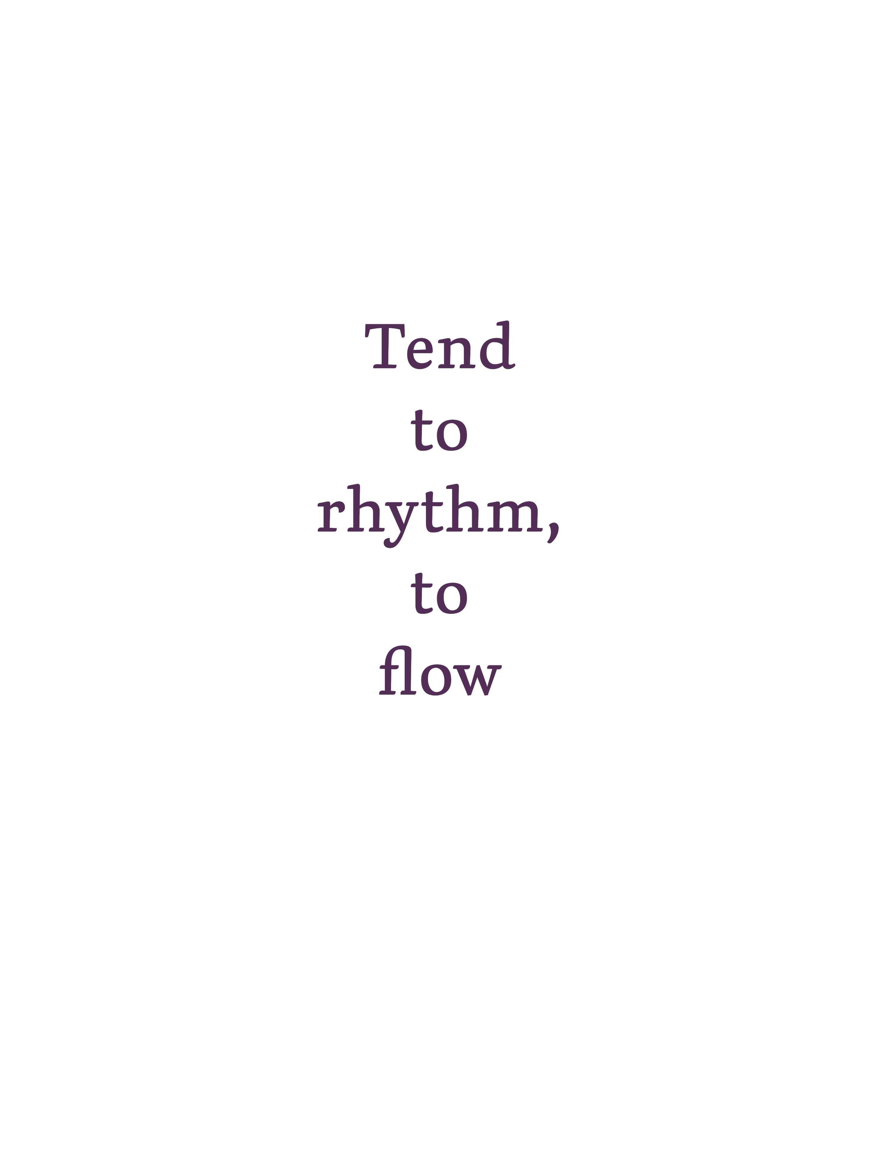 Rhythm and Regeneration by Millie Morgan