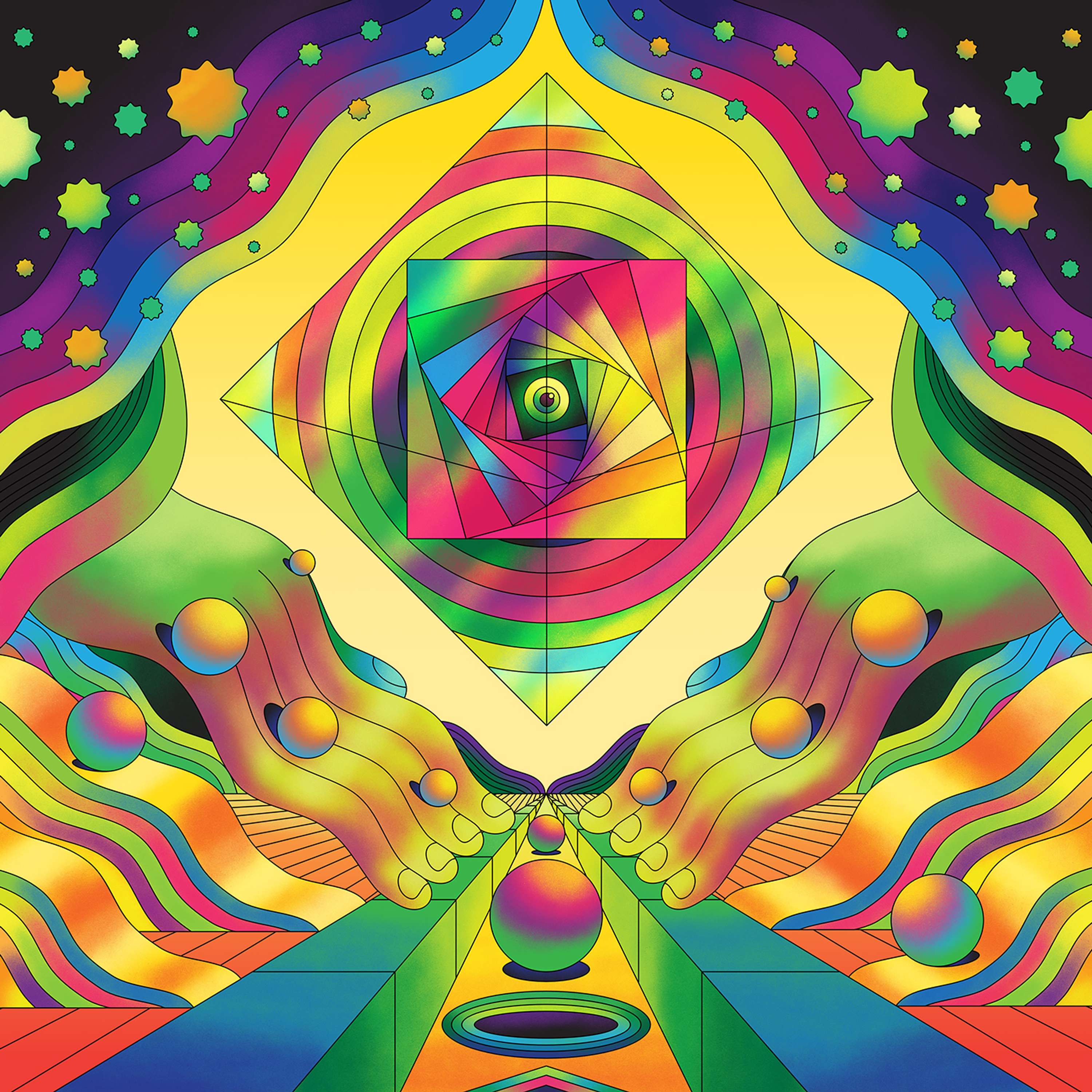 Marble Madness - Wow x Wow Art Show by Scott Balmer