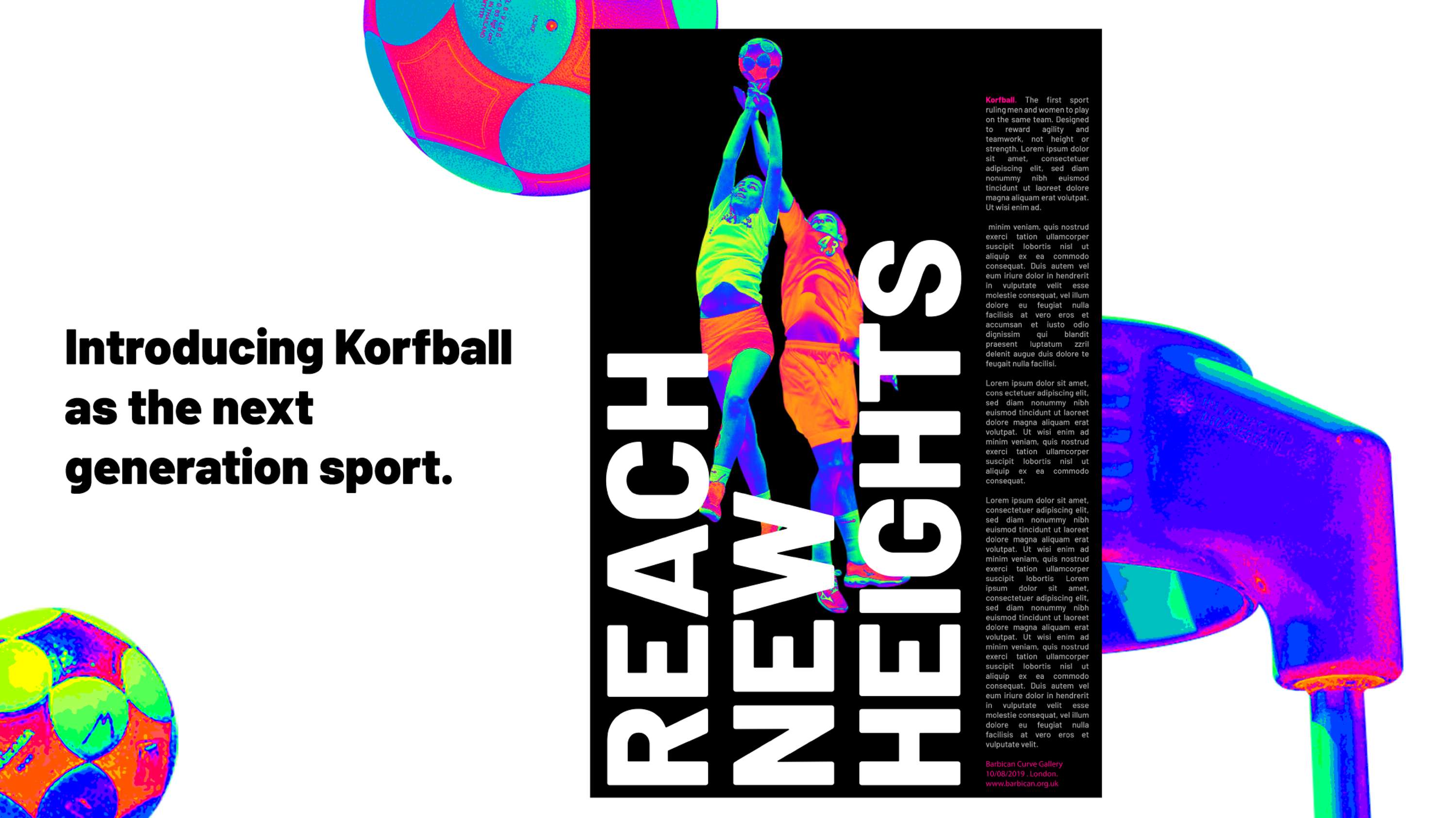 Launch korfball into the mainstream. by Zoë Bradley