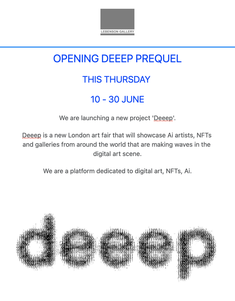 Deeep Prequel by Stefan Lebenson