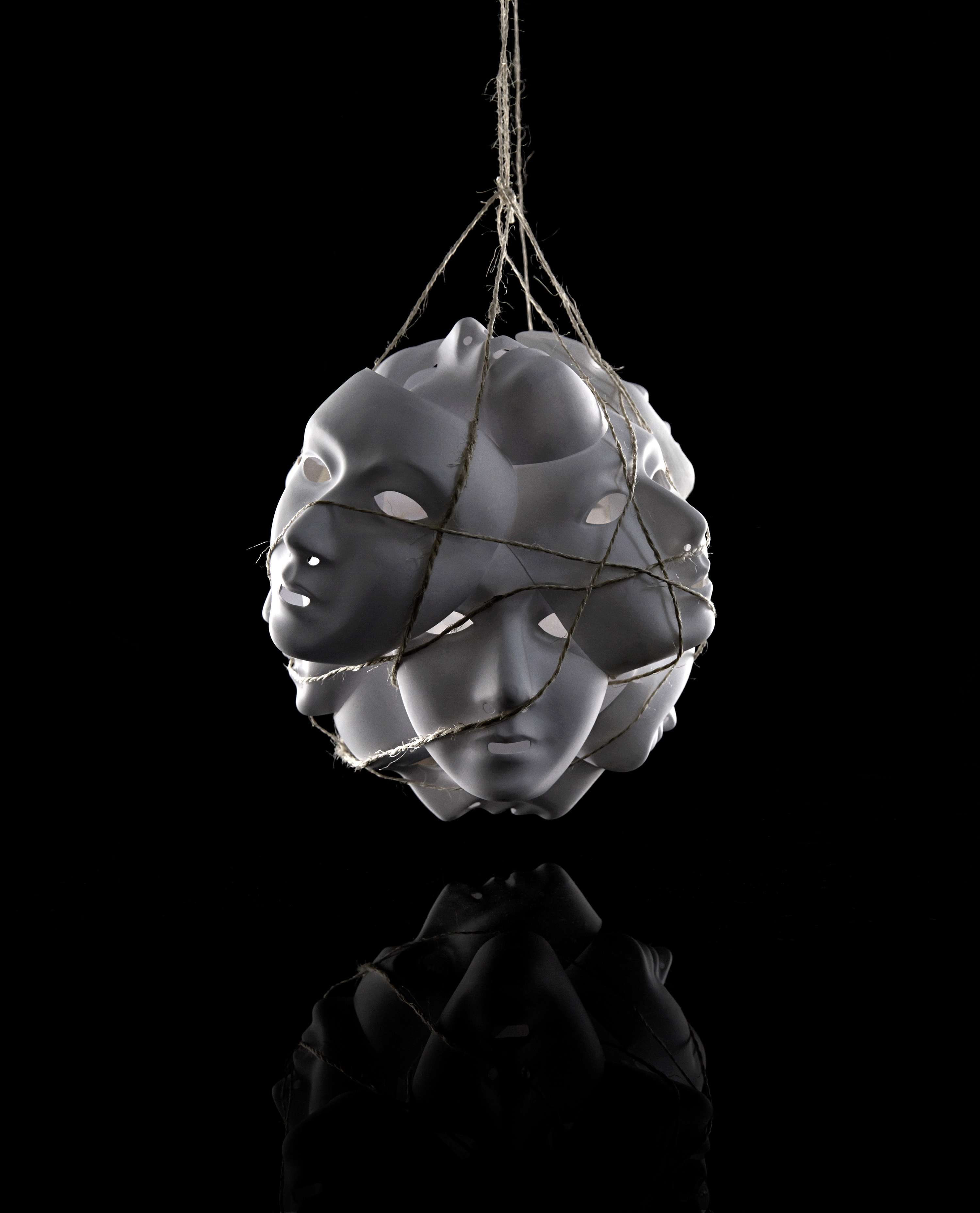 The Face of a Mask by Juan Jimenez