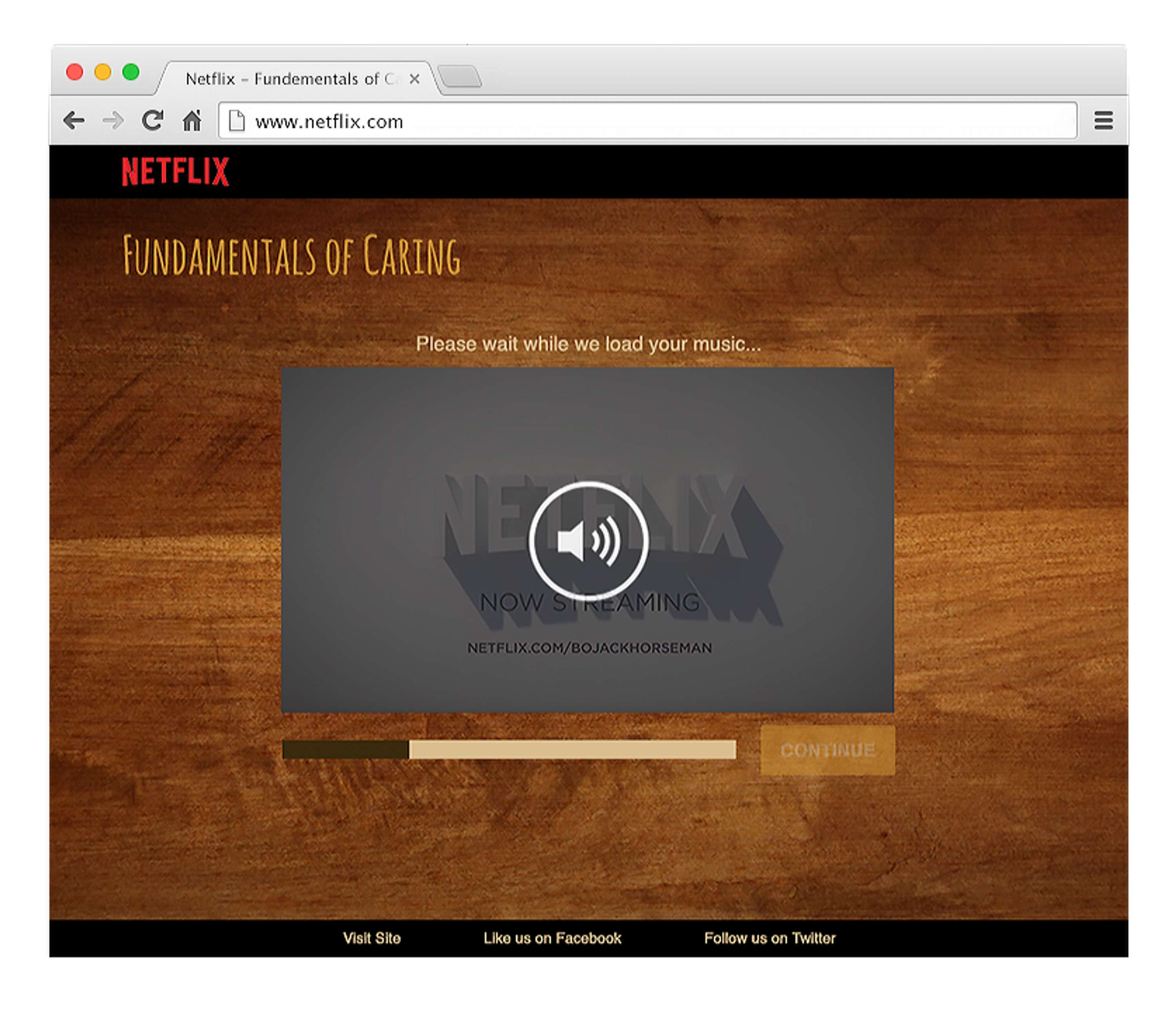 Netflix -'Fundamentals of Caring' x Spotify by Heliena Hagos