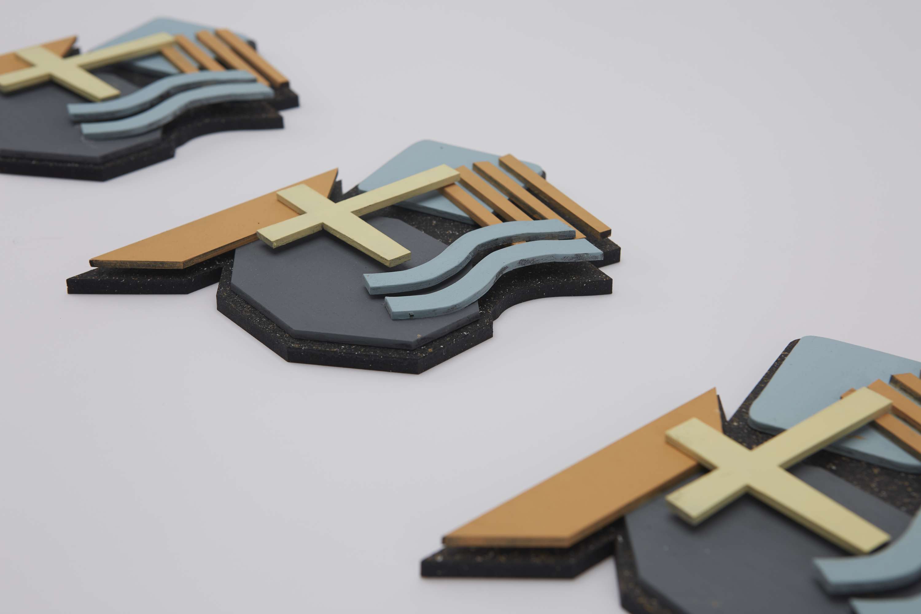 Textured Geometrics by Ellie Markham
