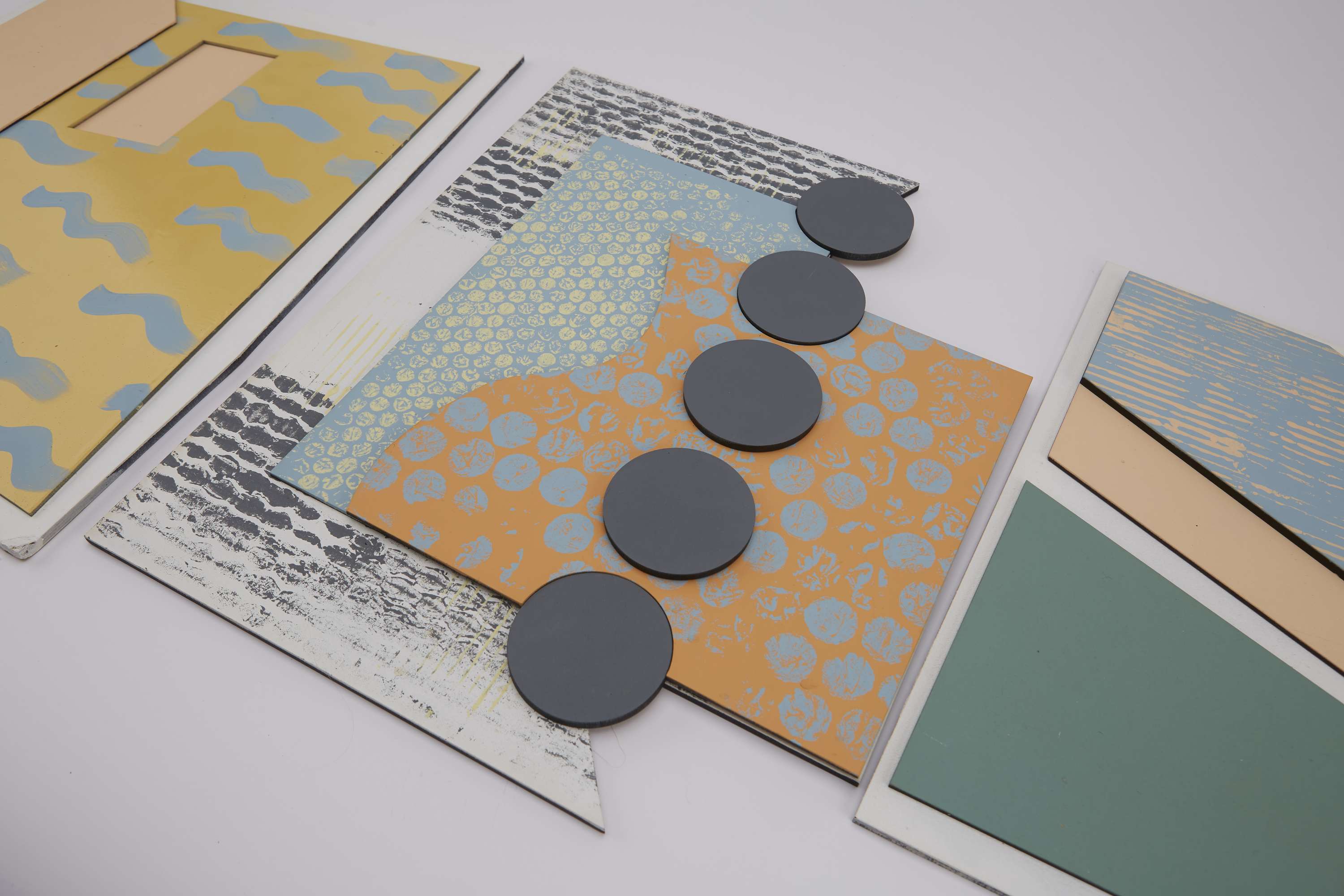 Textured Geometrics by Ellie Markham