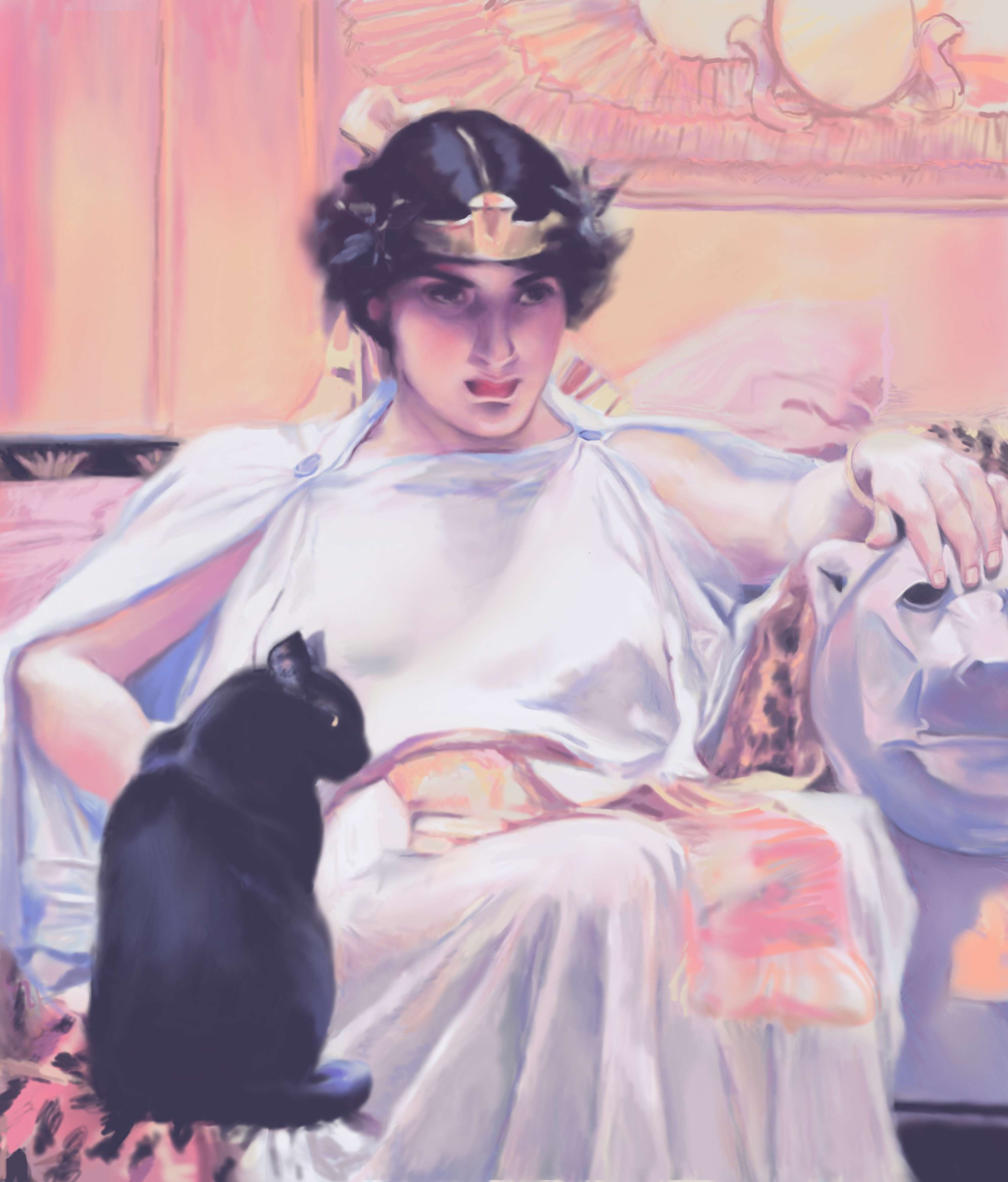Cleopatra by Malika Jaii