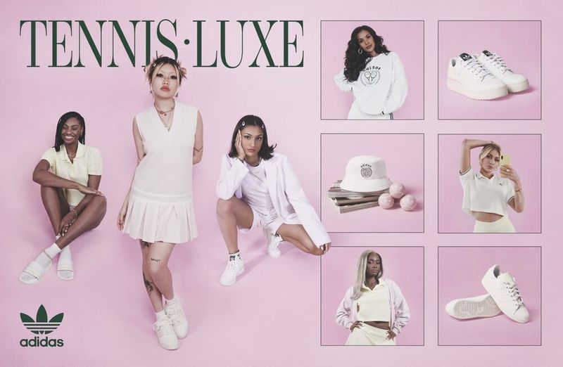 Adidas Tennis Luxe Campaign - Product Photography by Alida Beavis