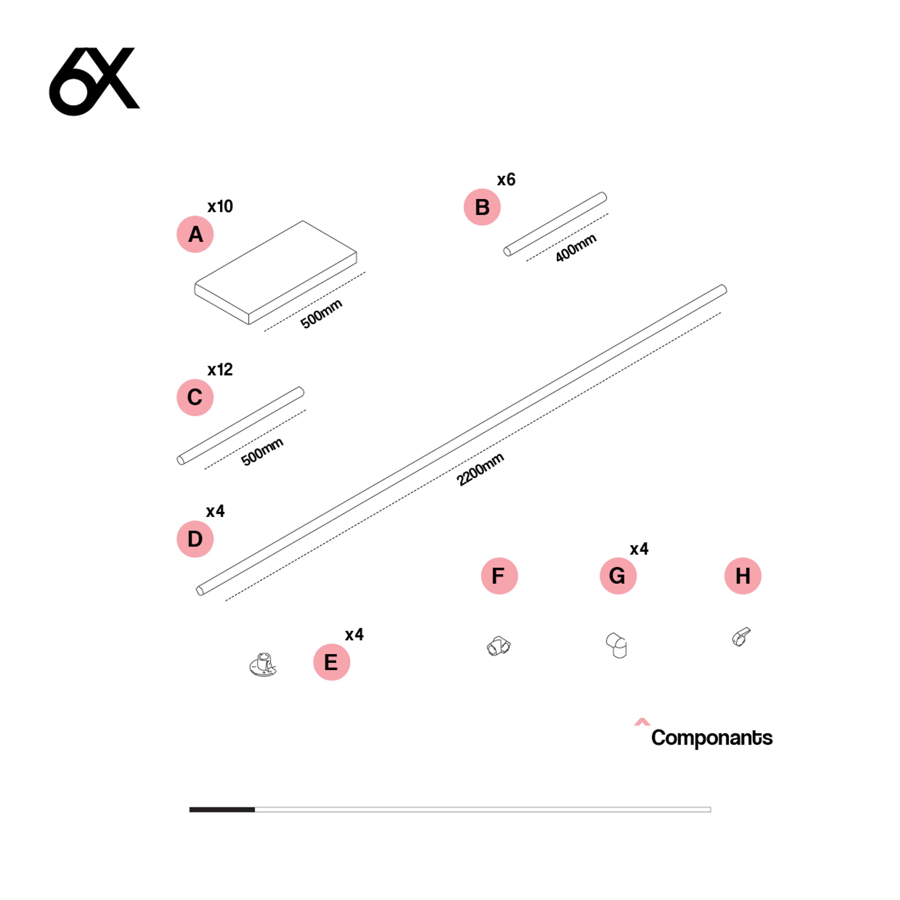6XTH Branding Project by Matthew Vella