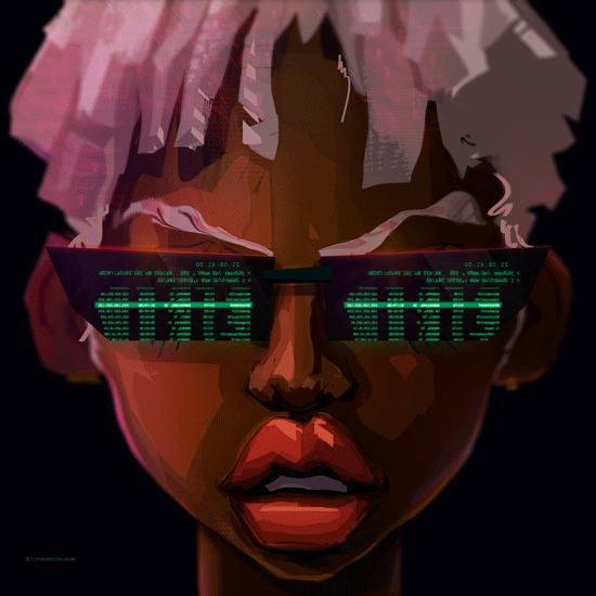 'Intel'- Painting/Animation by Heliena Hagos