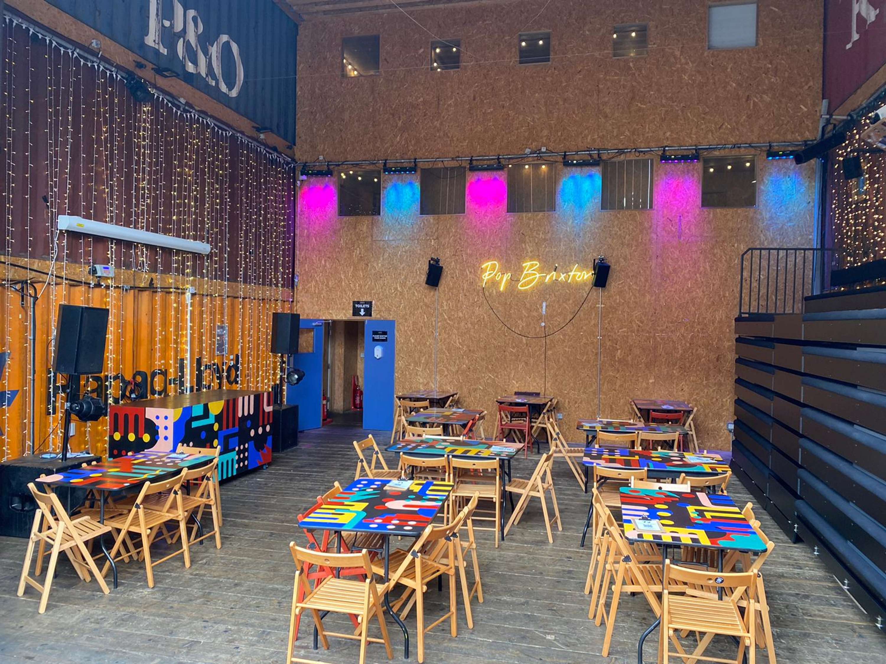 Pop Brixton re-design by Ben Fables