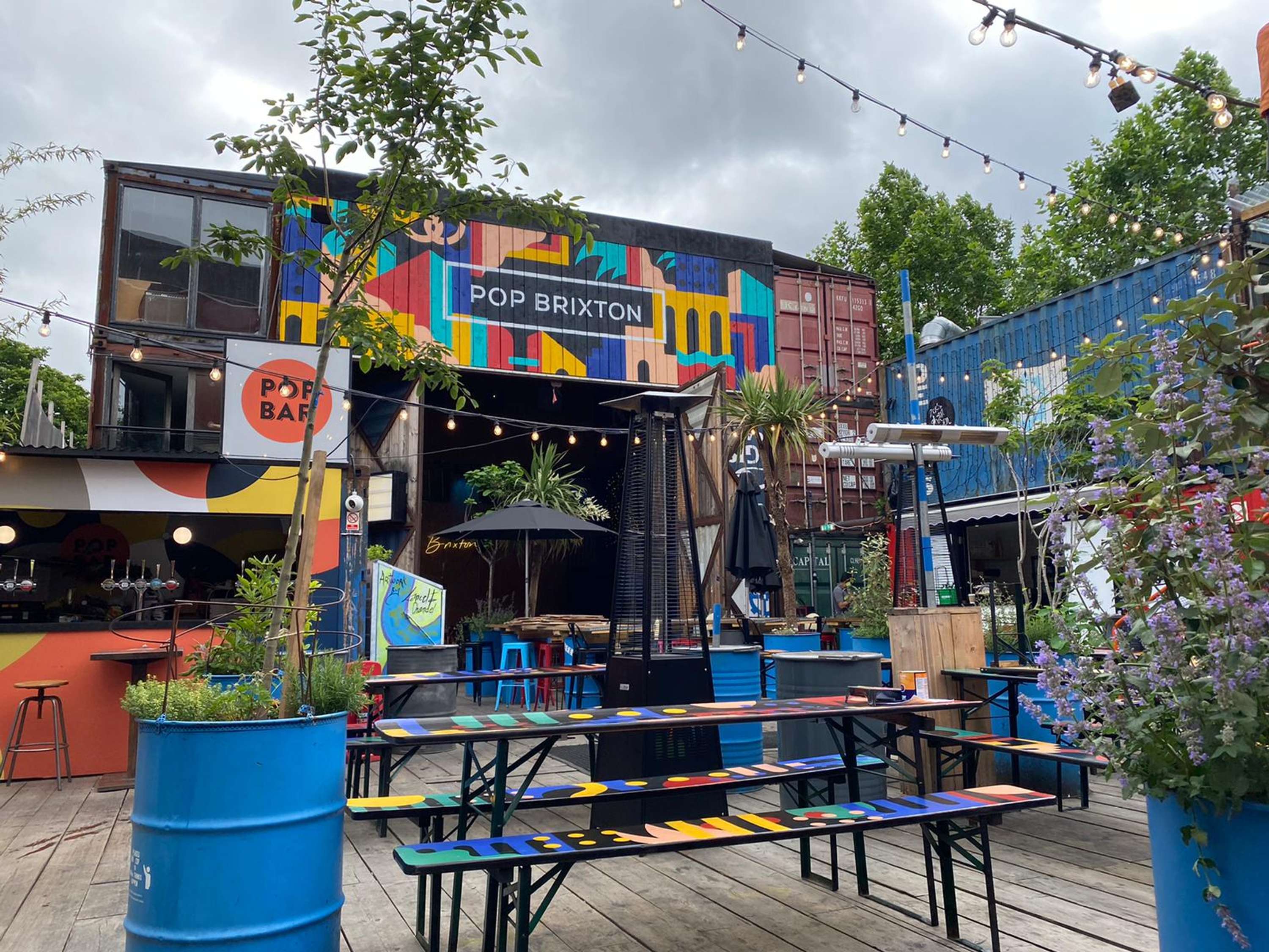 Pop Brixton re-design by Ben Fables