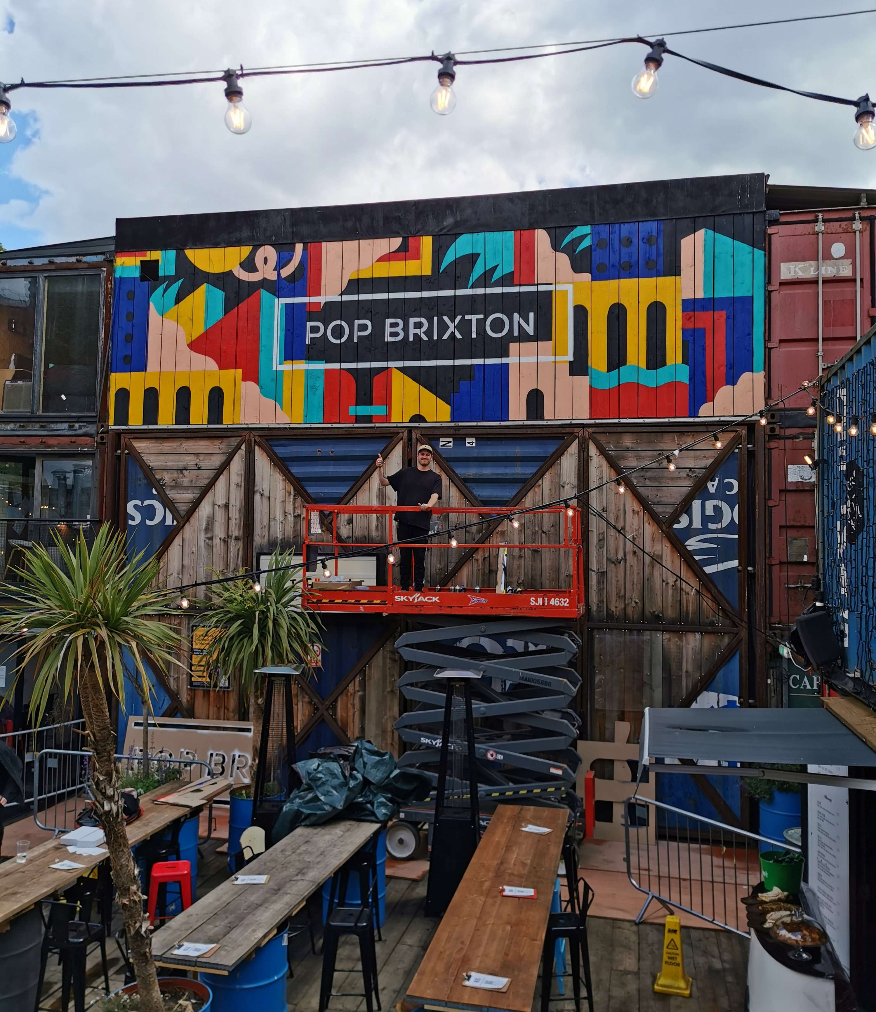 Pop Brixton re-design by Ben Fables