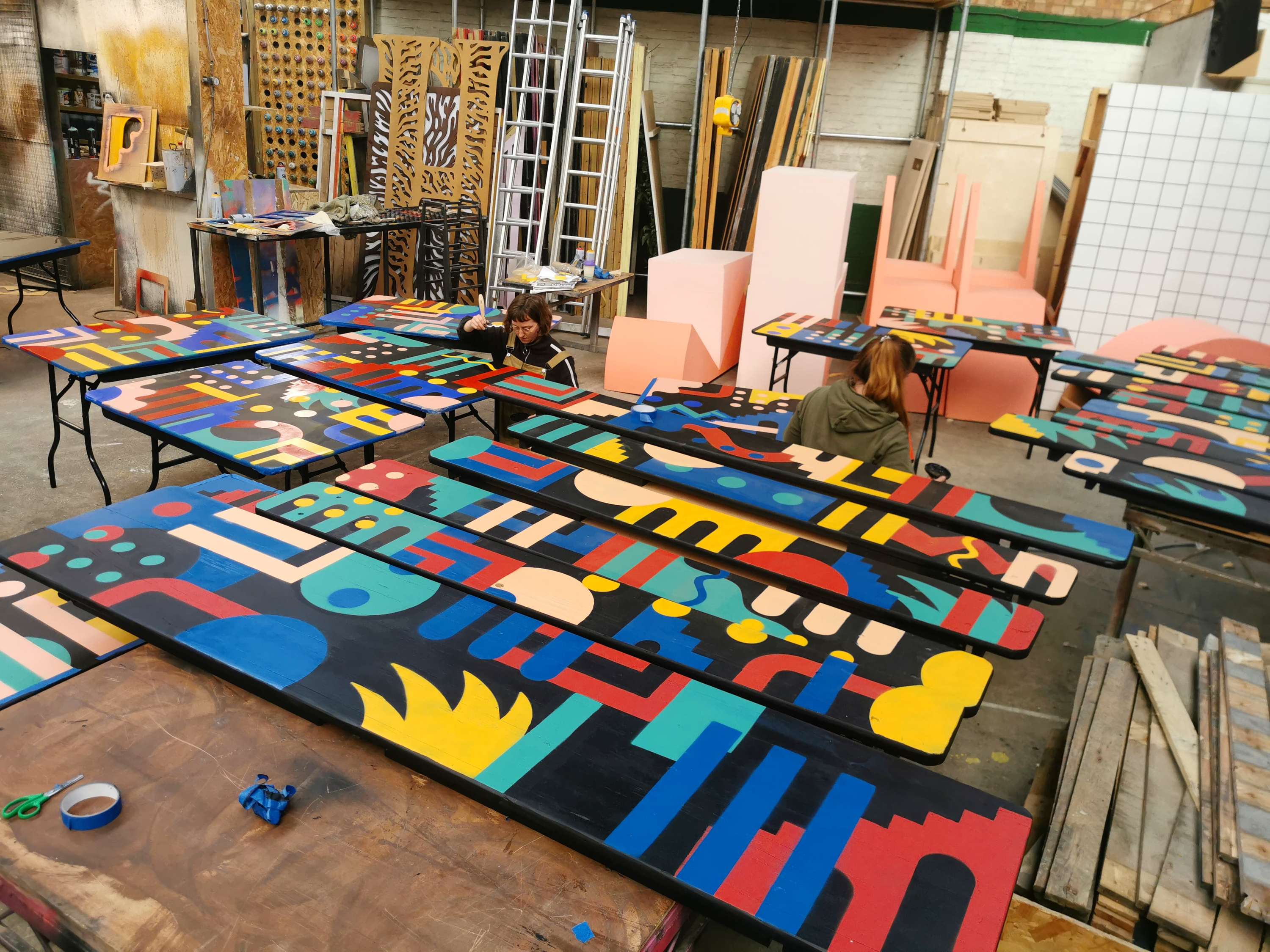 Pop Brixton re-design by Ben Fables