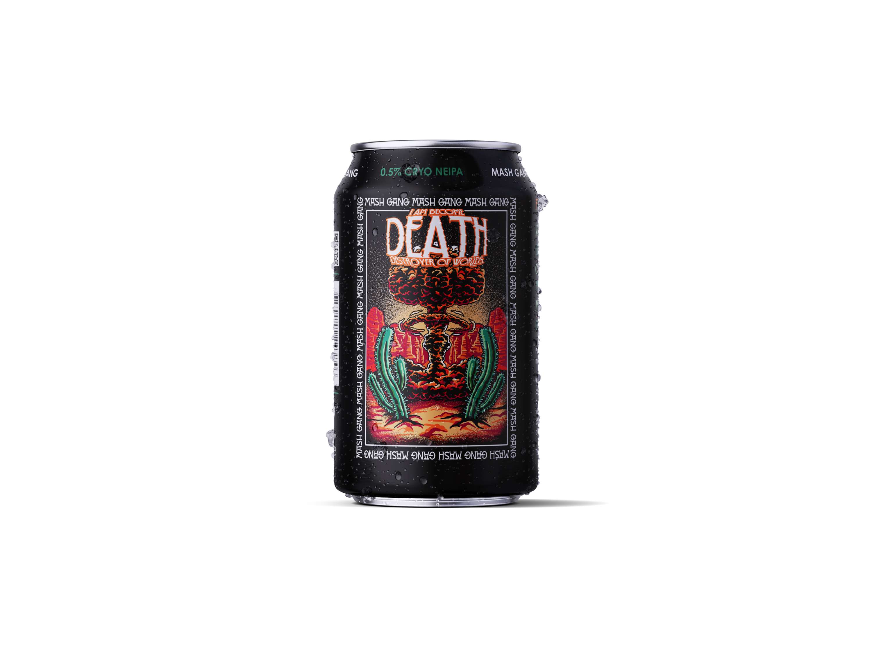 Can Label Design | Mash Gang by Lucinda Livingstone