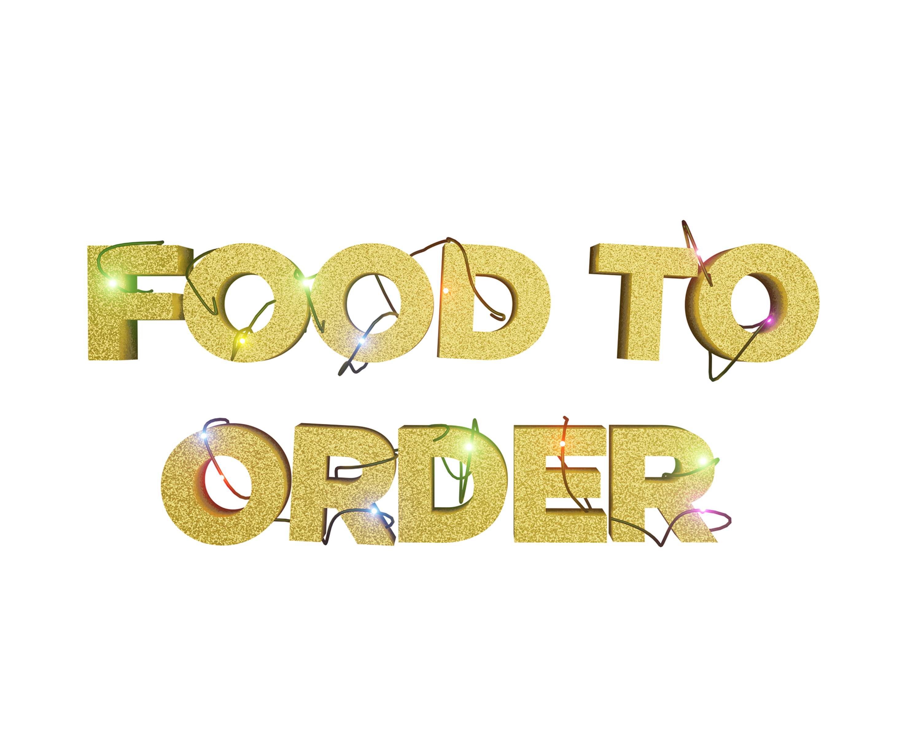 Food to Order by Matt Jones