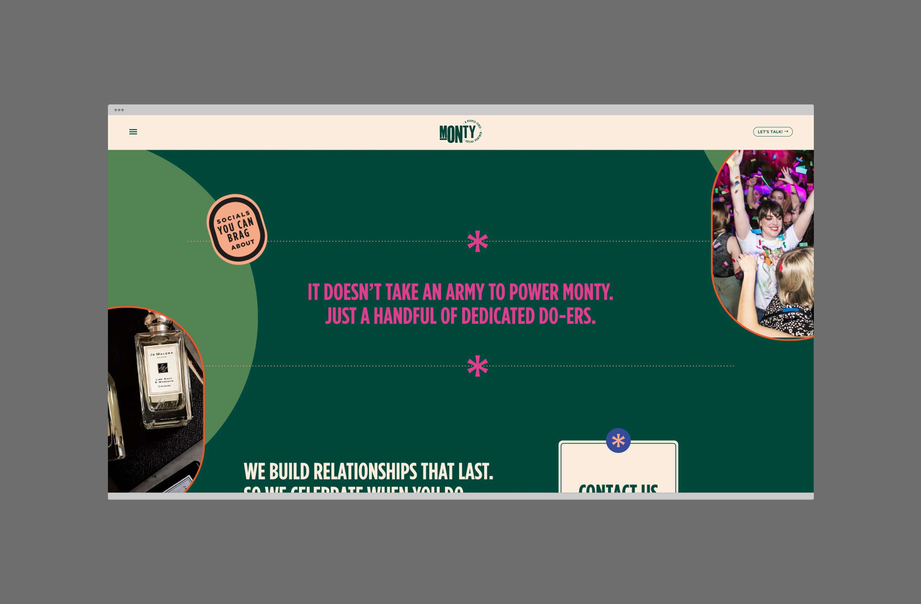 Monty - Site Design & Build by Tristan Palmer