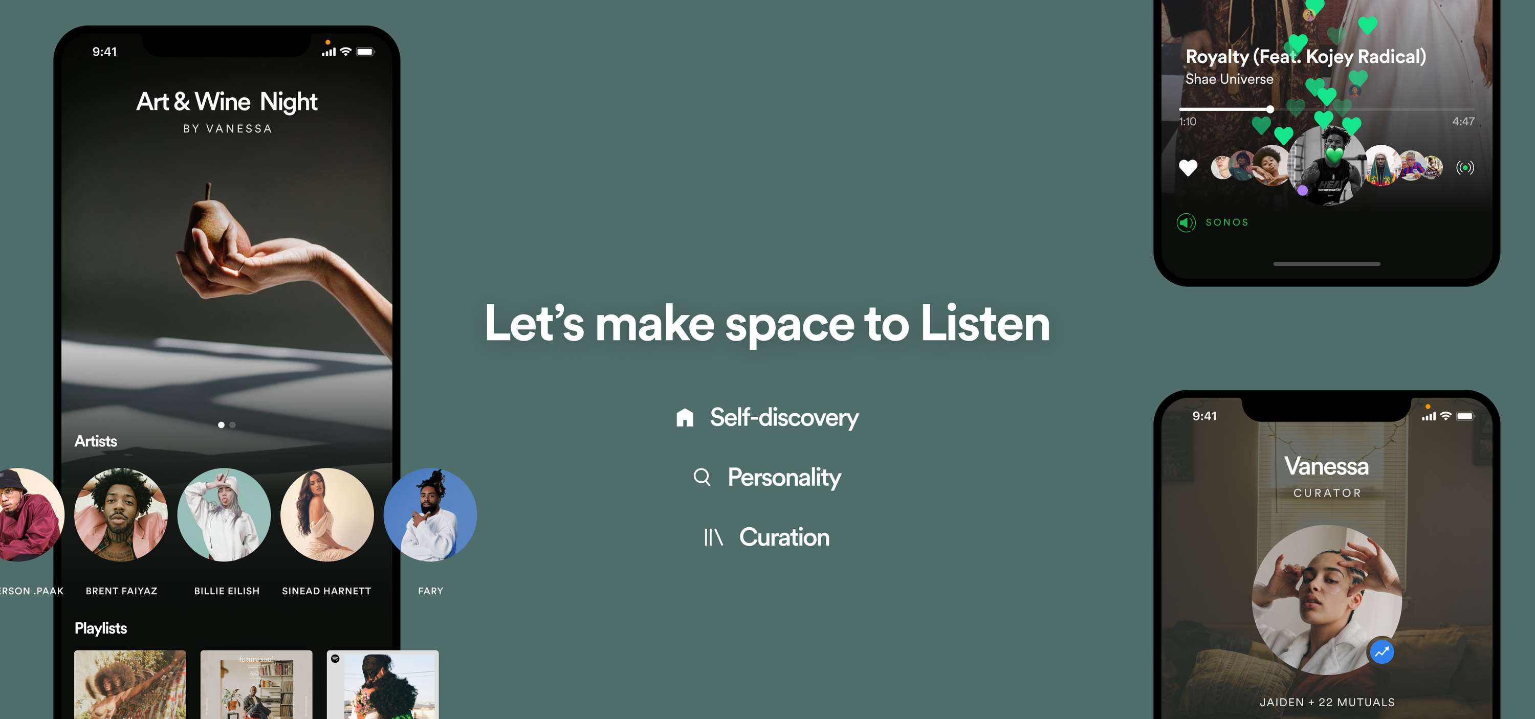 Let's make space to listen by Eugene Ekuban