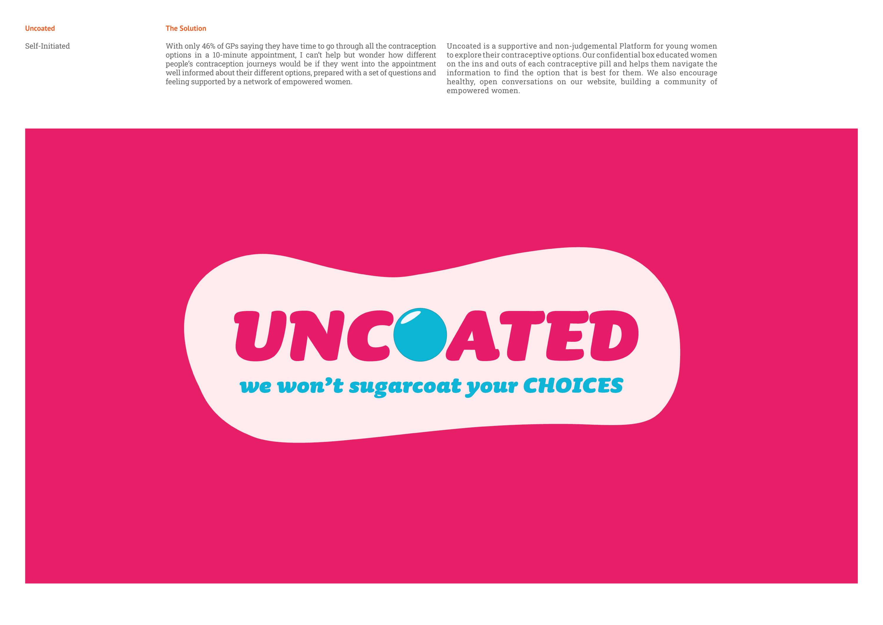 Uncoated by Meg Chadderton