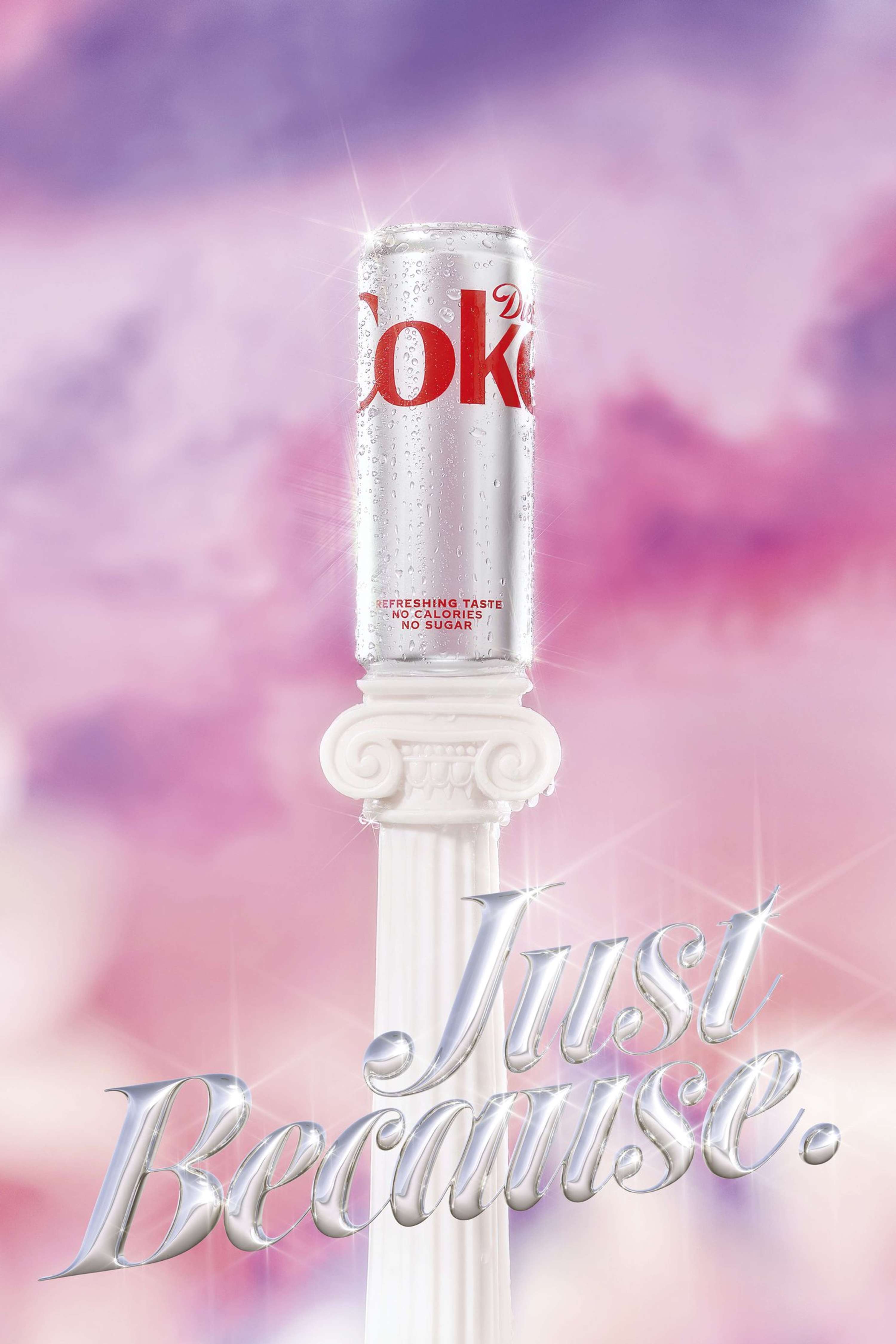 Diet Coke Just Because Product Led Campaign by Iona Murray Spink