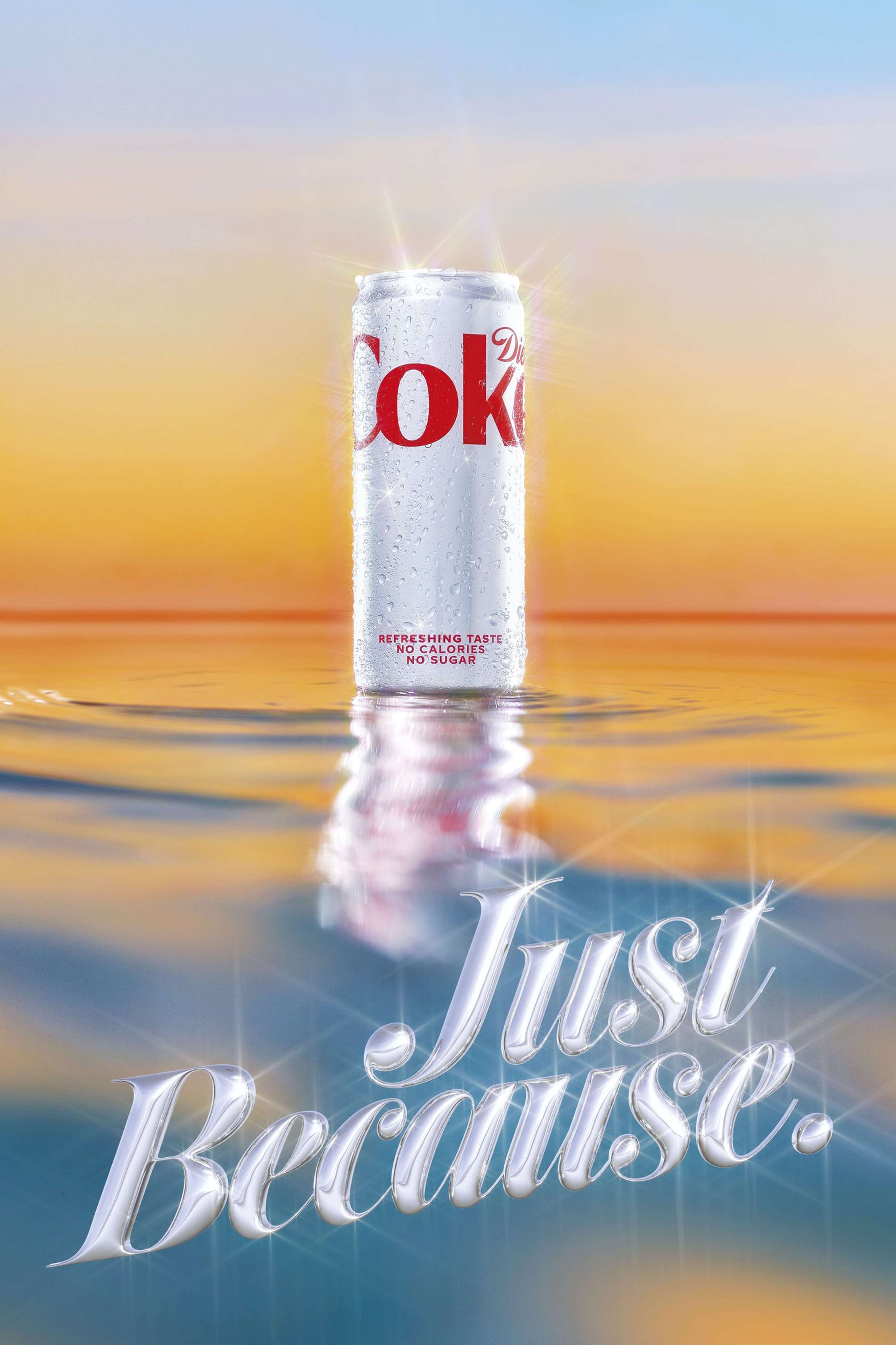 Diet Coke Just Because Product Led Campaign by Iona Murray Spink