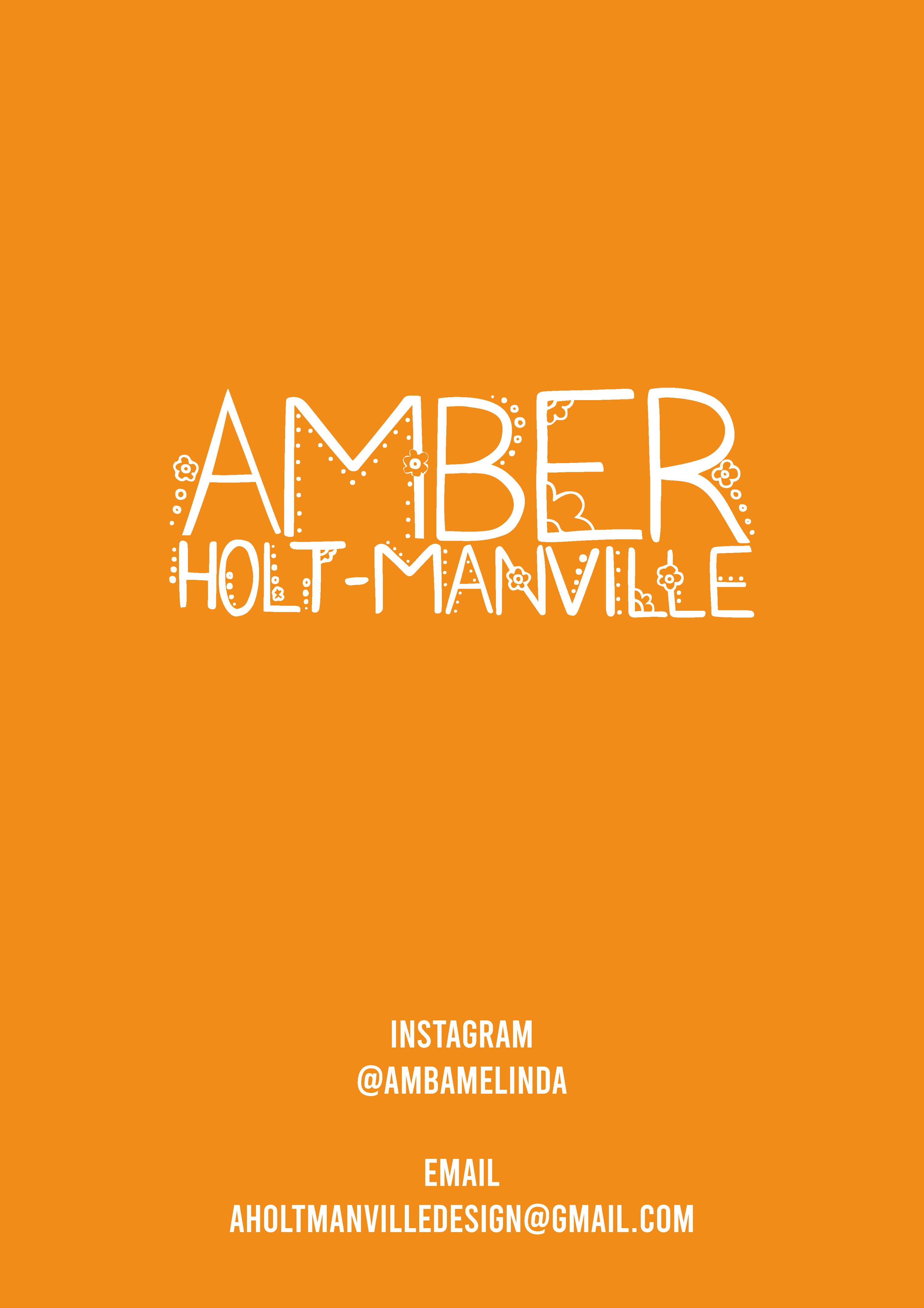 PORTFOLIO by Amber Melinda Holt-Manville