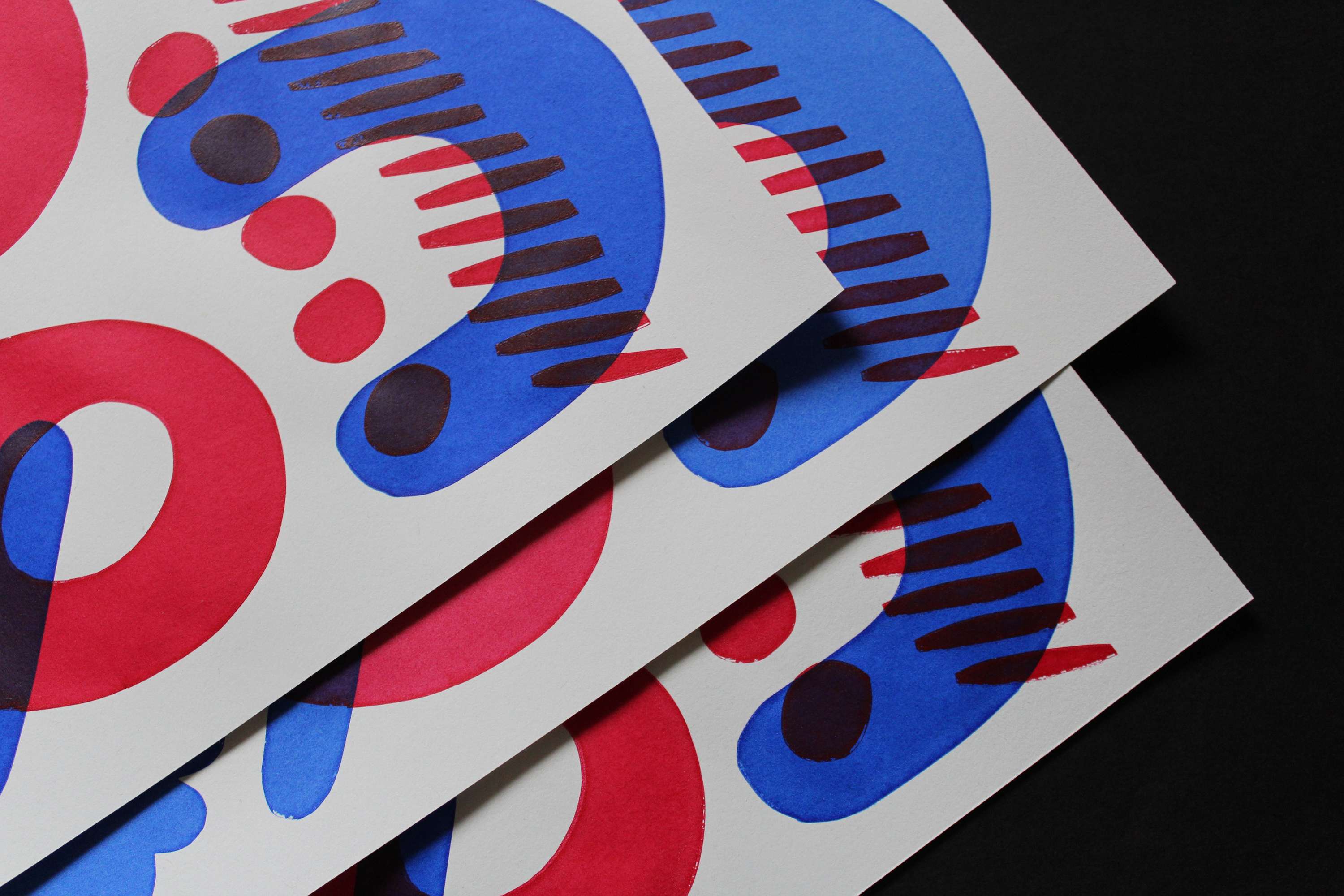 Squiggle It! Screen Prints by Rhianne Connelly