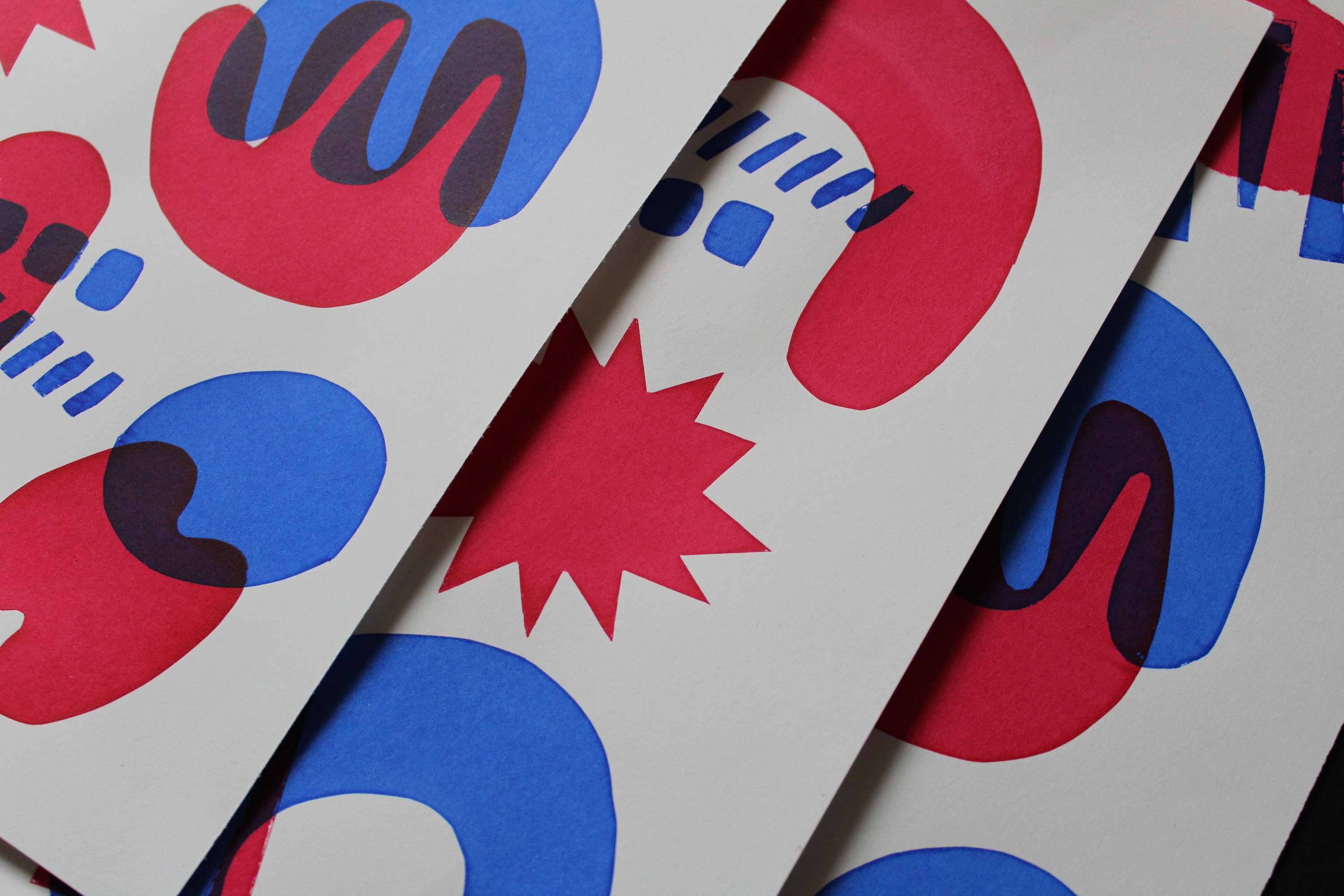 Squiggle It! Screen Prints by Rhianne Connelly