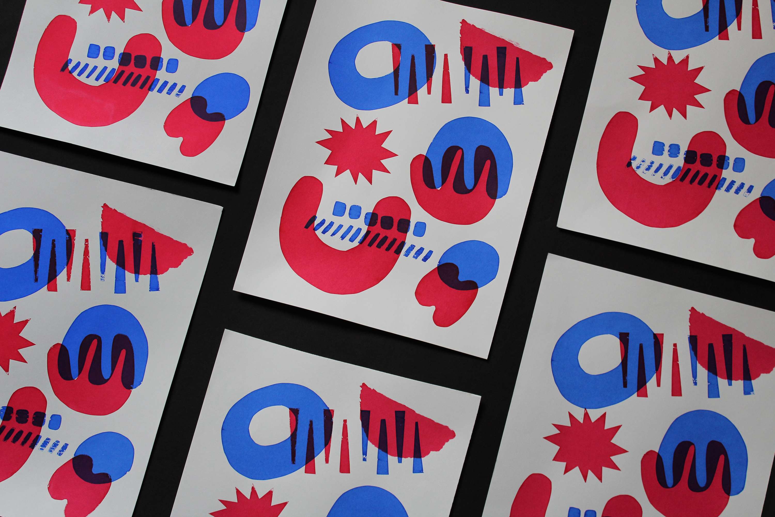 Squiggle It! Screen Prints by Rhianne Connelly