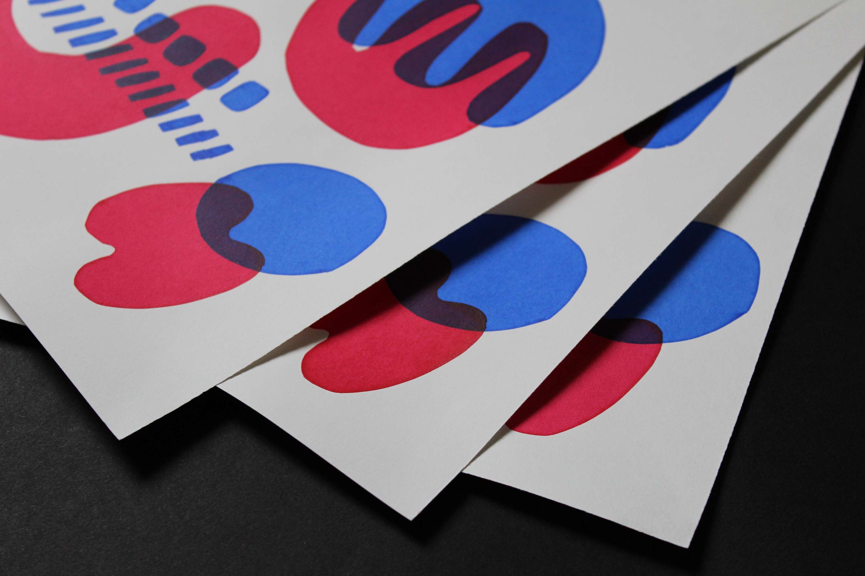 Squiggle It! Screen Prints by Rhianne Connelly