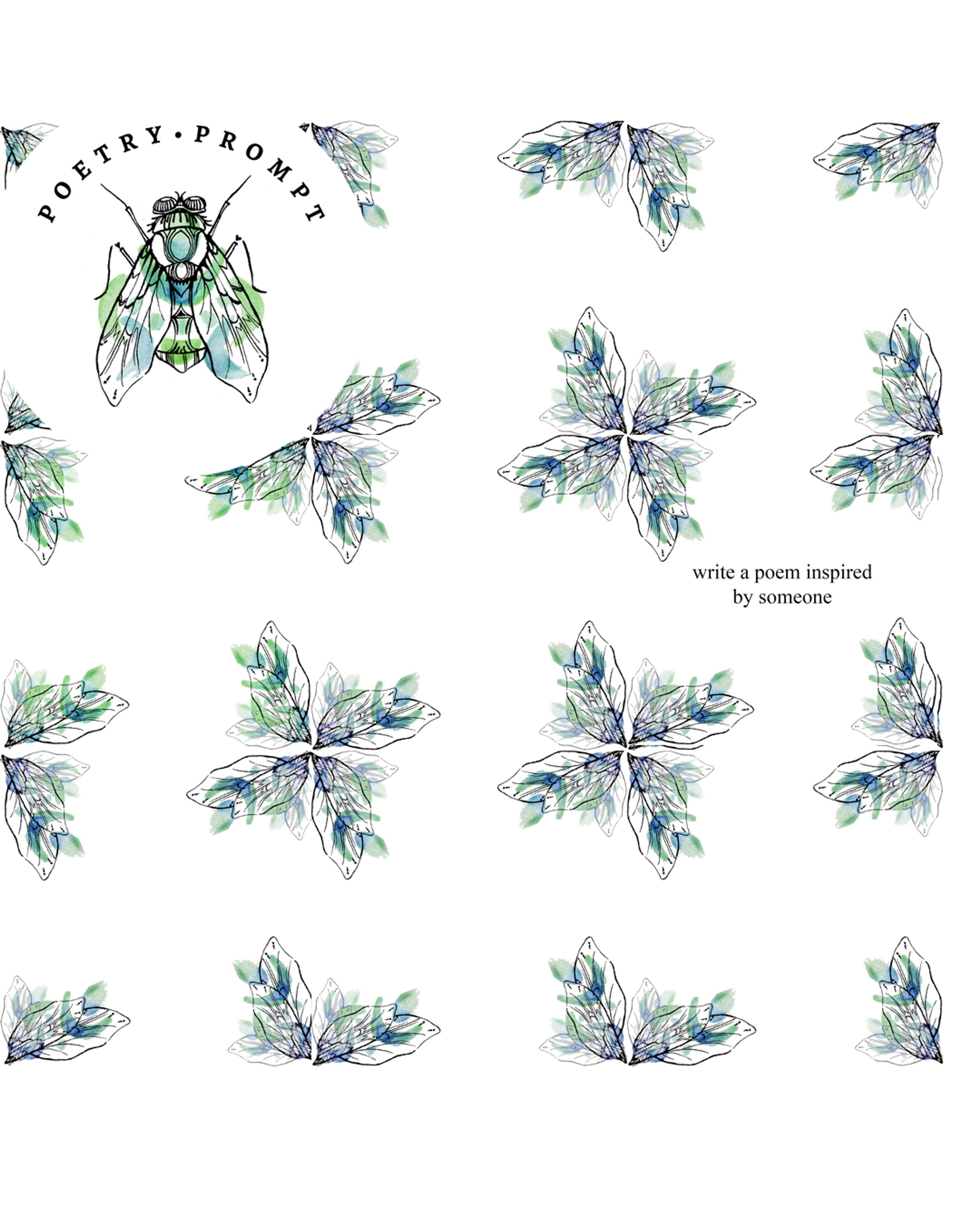 Poetry Prompt Visual Branding by Anna Elwin