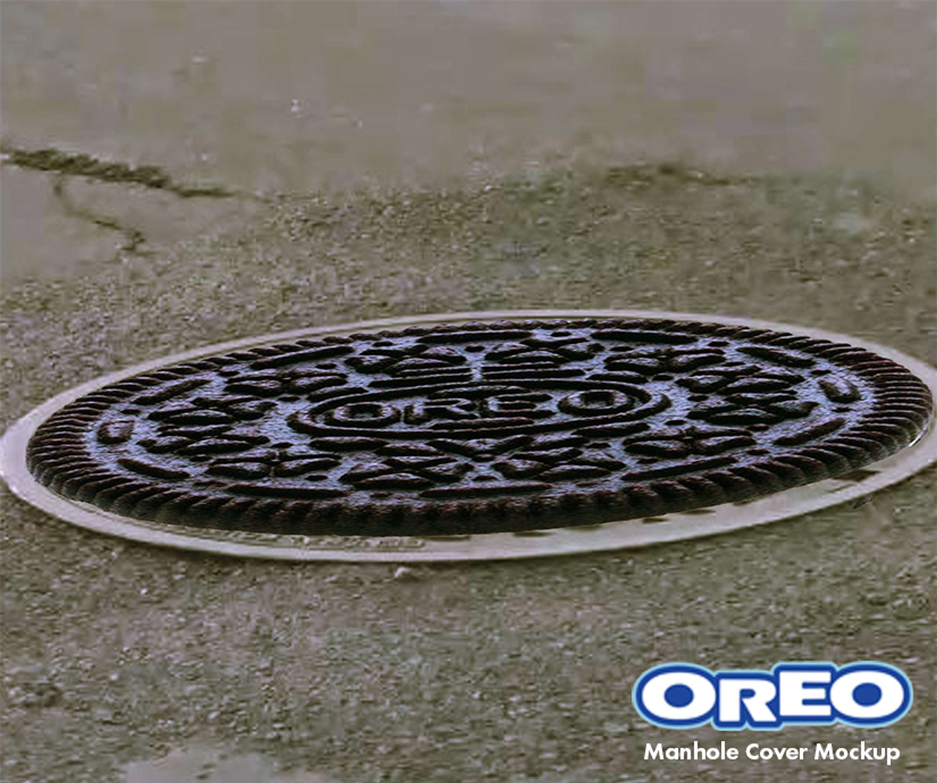 Oreo out and about ambient campaign by William Norton