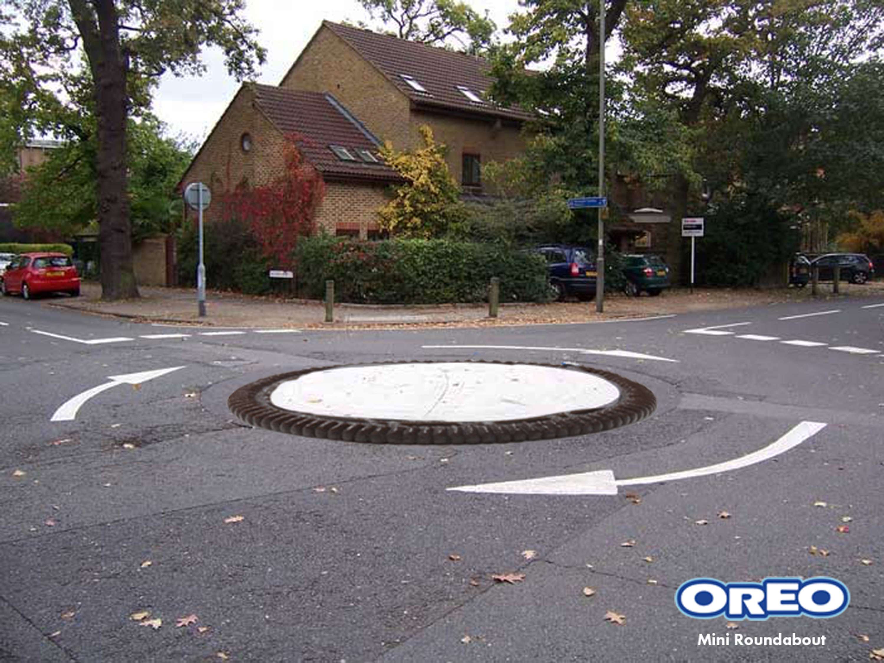 Oreo out and about ambient campaign by William Norton