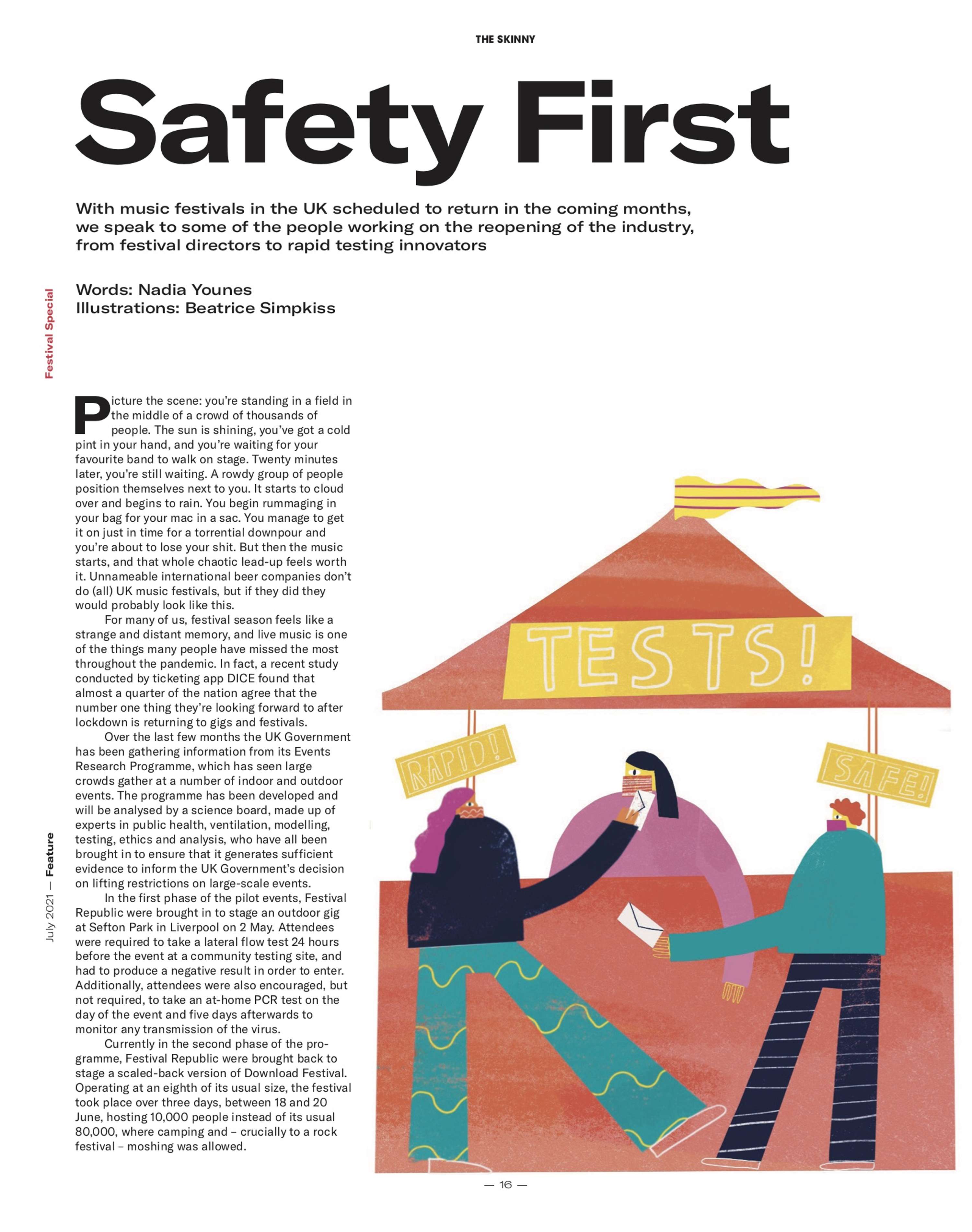 Safety First by Nadia Younes