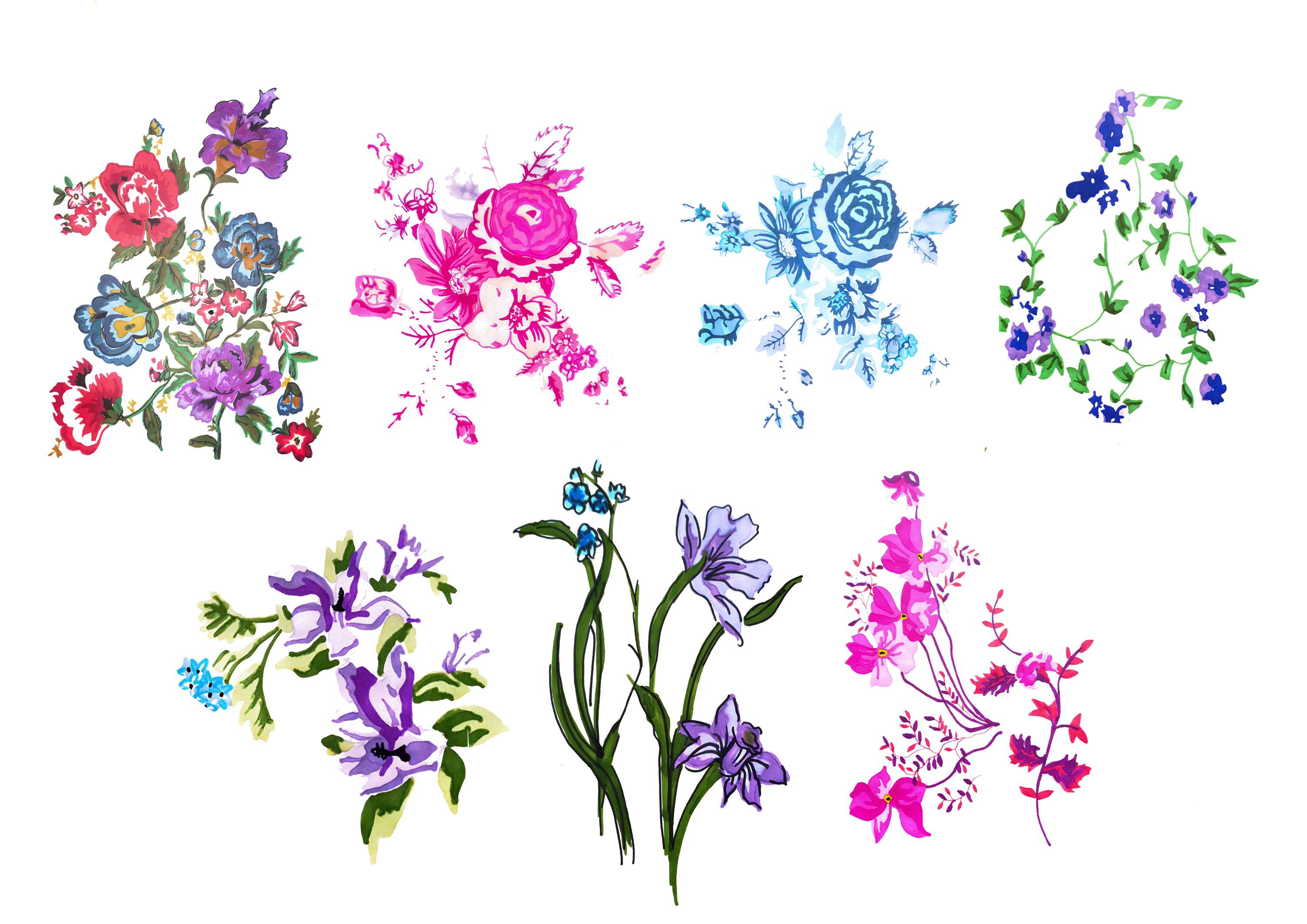 DRAWINGS FOR BAY&BROWN by Hally Ahmed