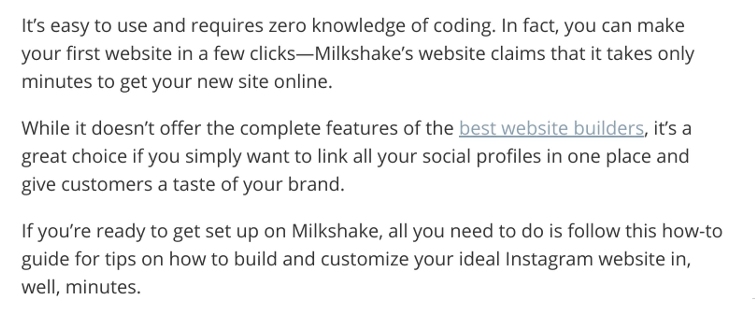 Milkshake website builder: how to use this new app by Nikki Trailor