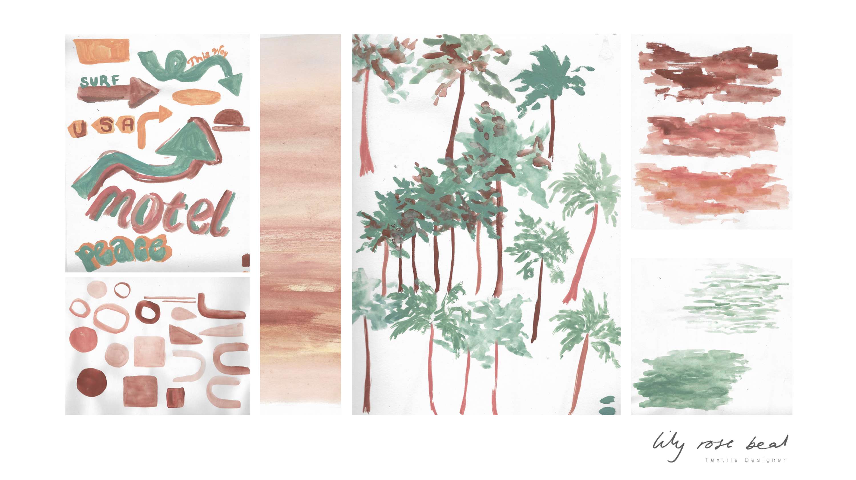 Retro Resort by Lily Rose Beal